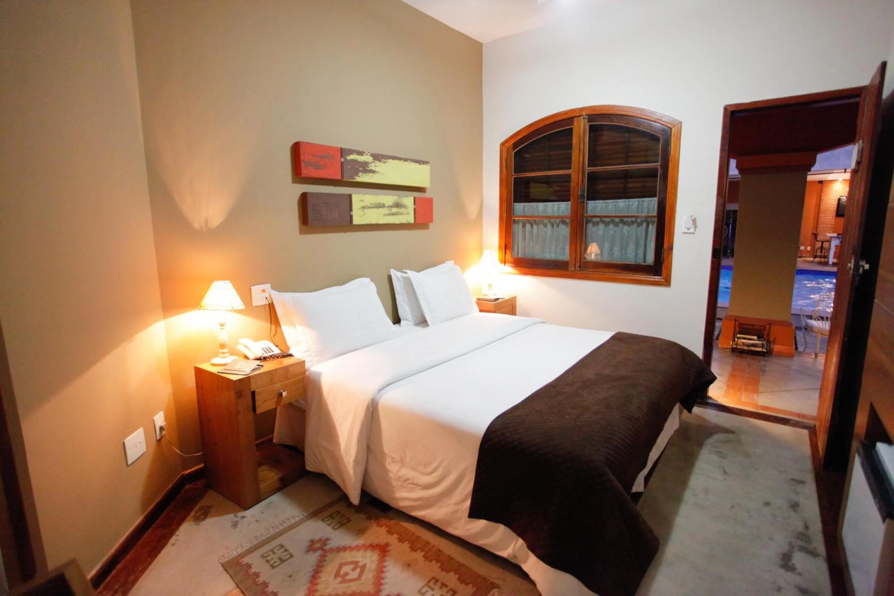Bedroom, Bed in Pousada Jeito de Minas
