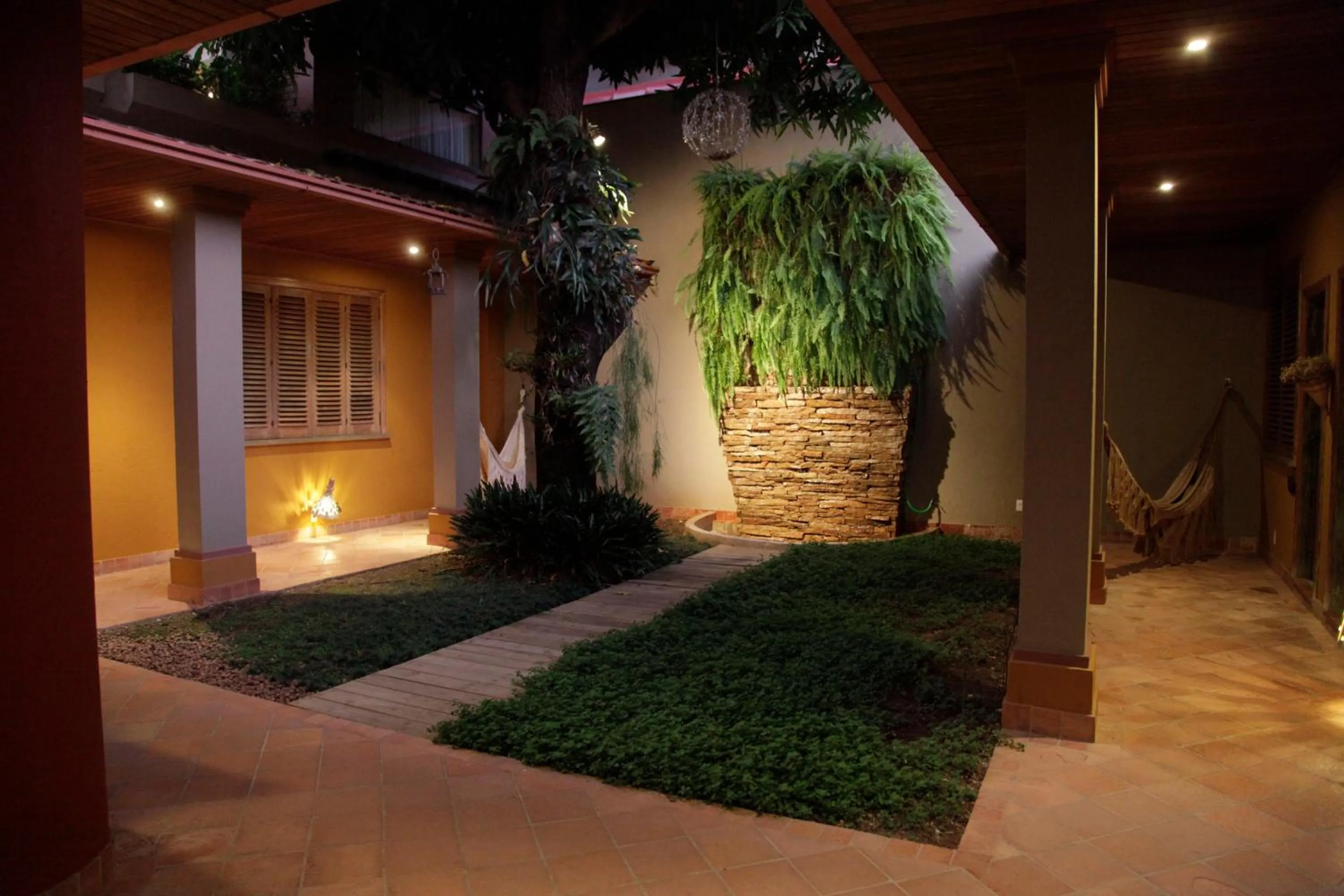 Garden in Pousada Jeito de Minas