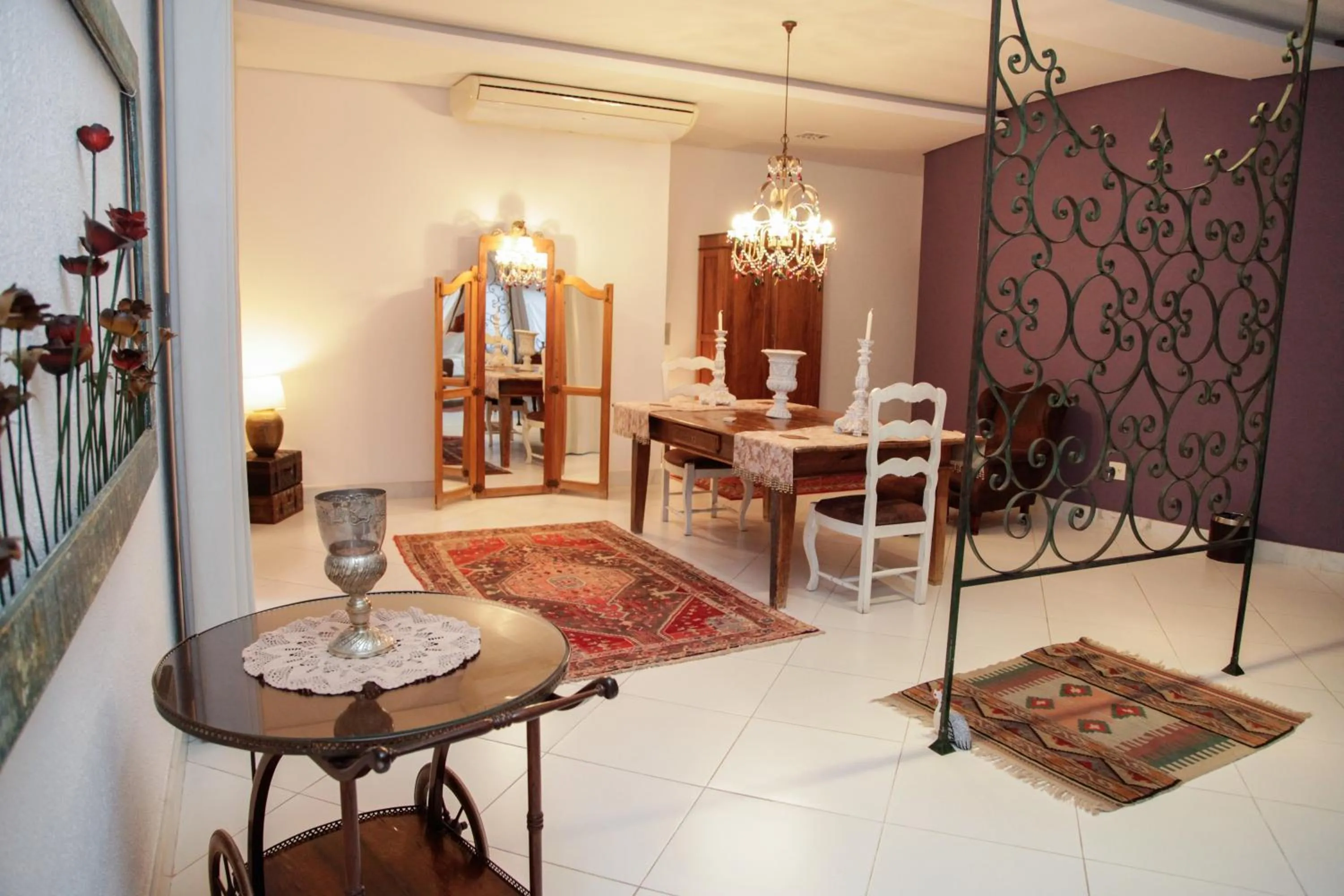 Living room in Pousada Jeito de Minas