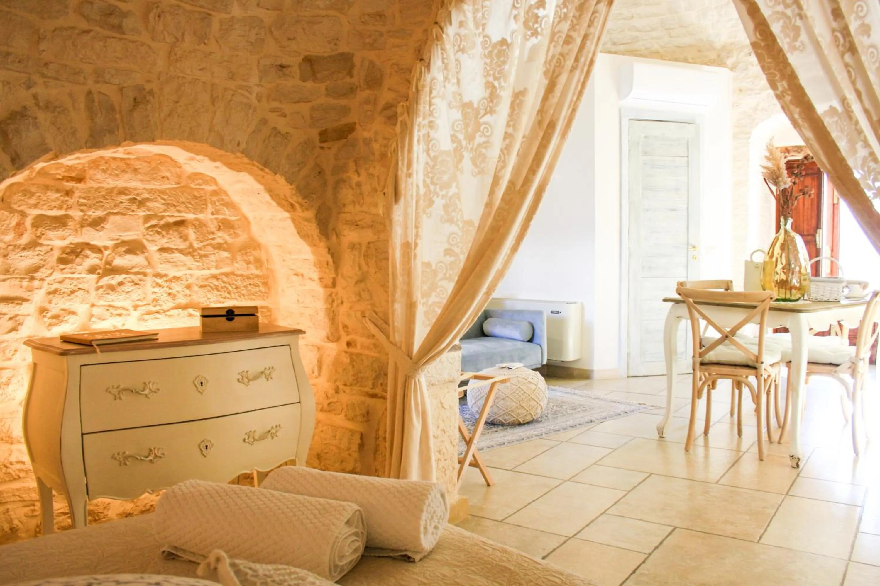 Bed in EnjoyTrulli - Unesco Site