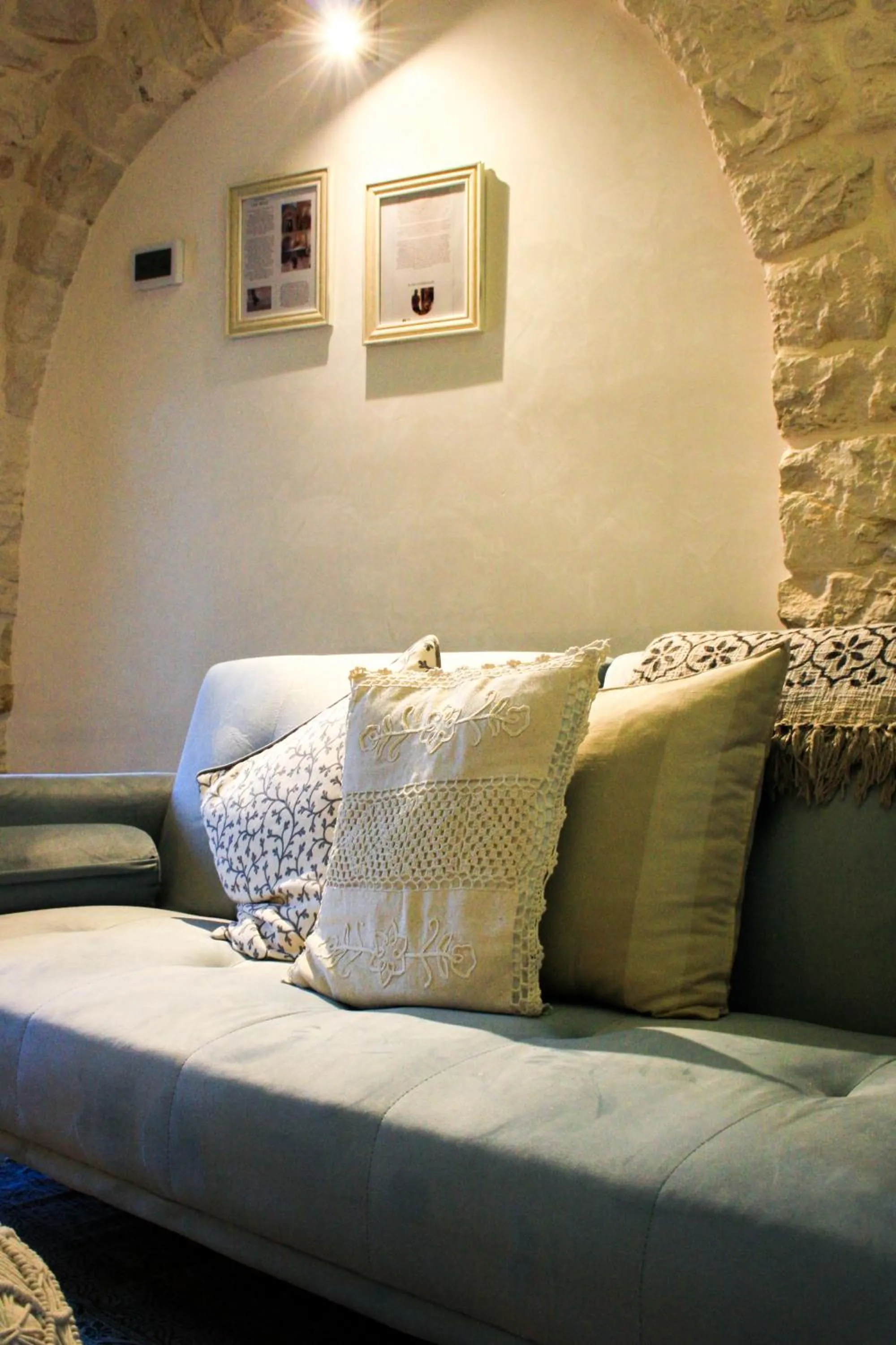 Living room in EnjoyTrulli - Unesco Site