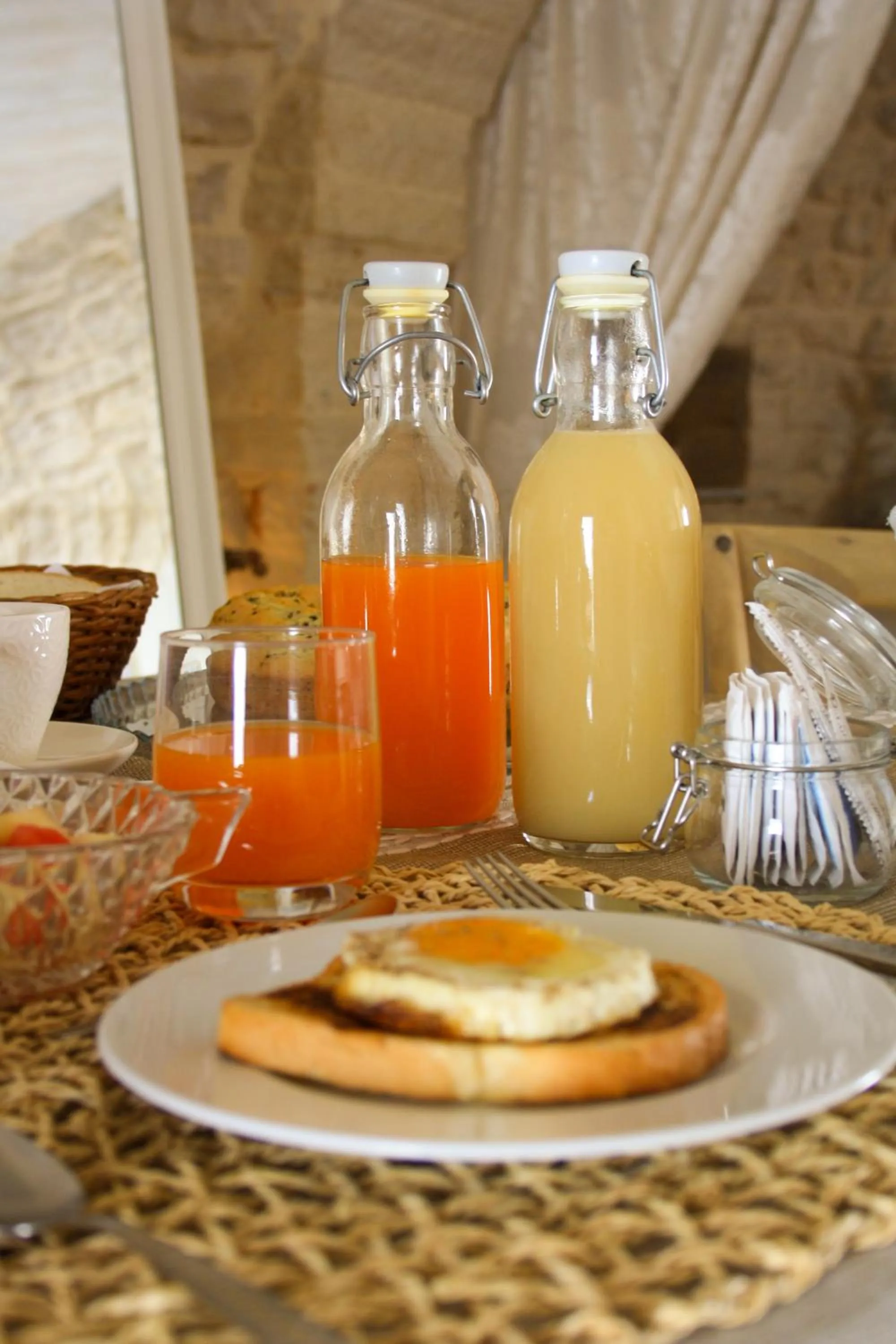 Food and drinks in EnjoyTrulli - Unesco Site