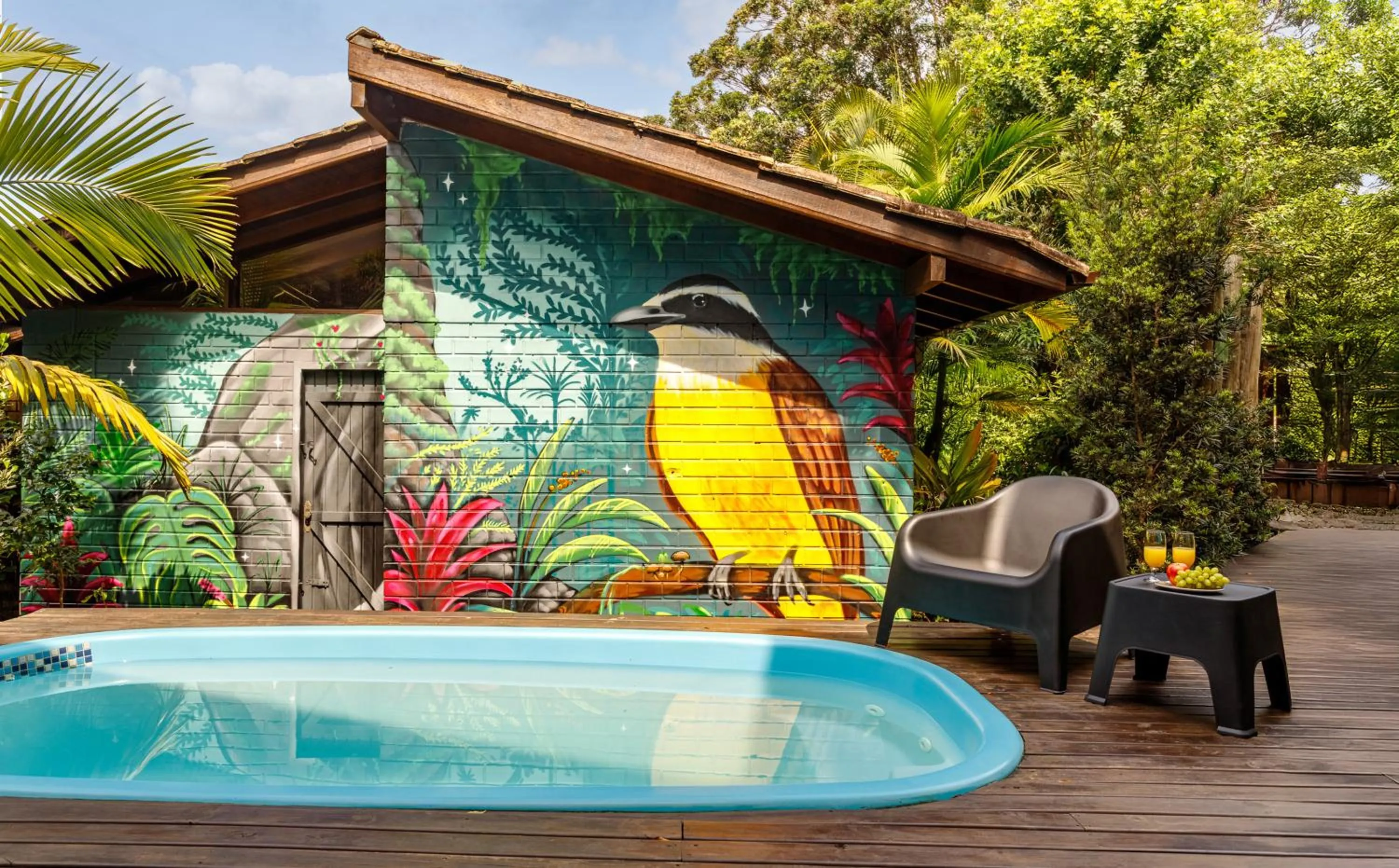 Swimming pool in Moradas do Vale Praia do Rosa