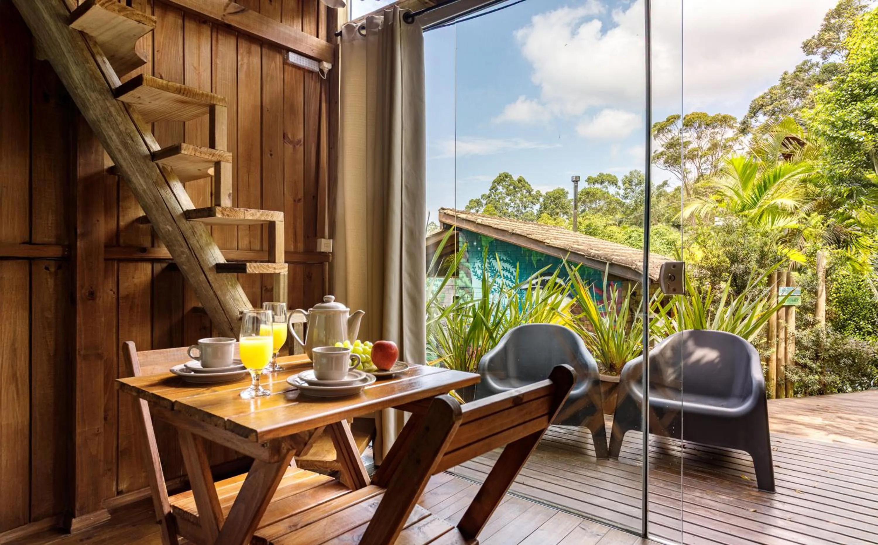 Living room in Moradas do Vale Praia do Rosa