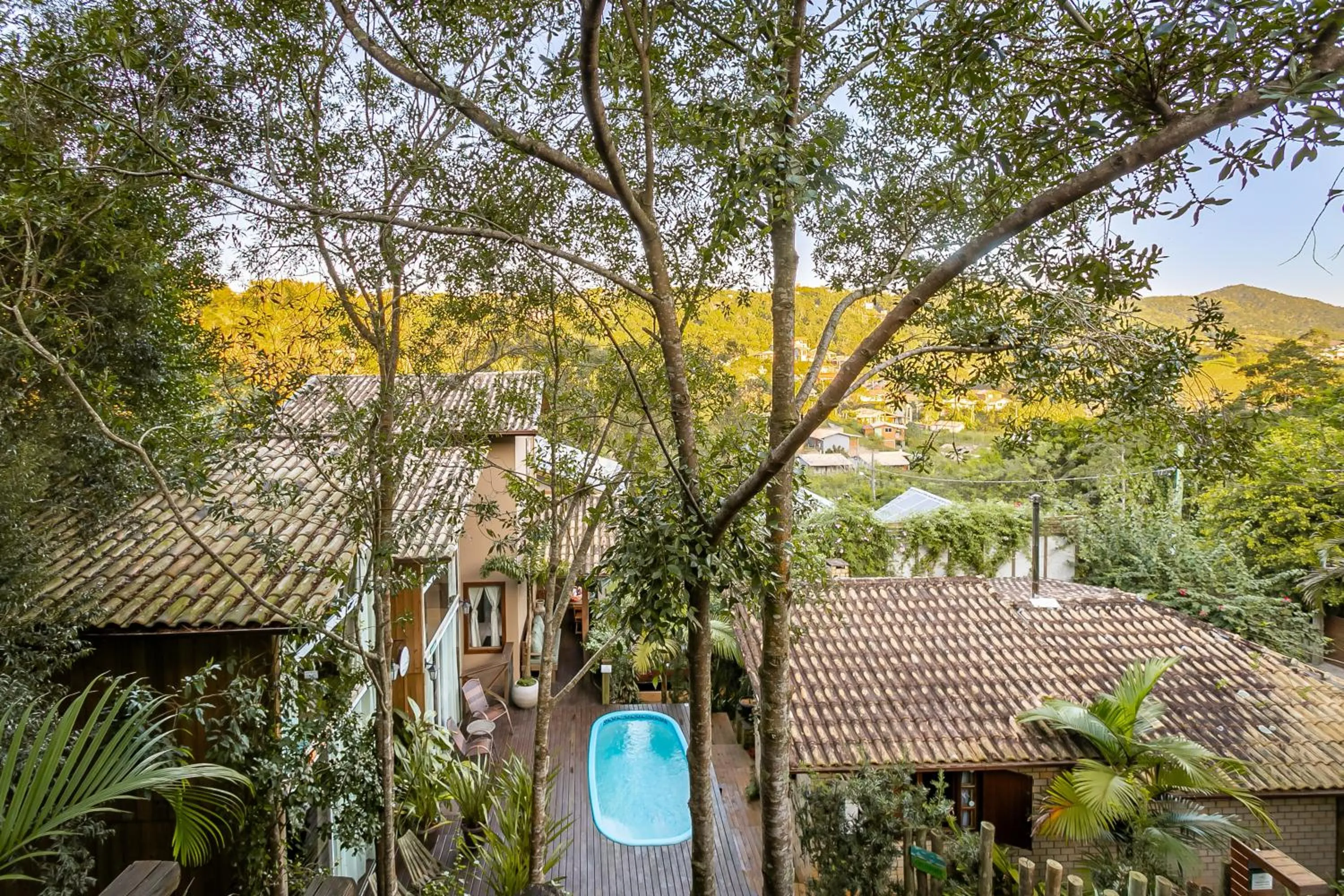 Natural landscape in Moradas do Vale Praia do Rosa