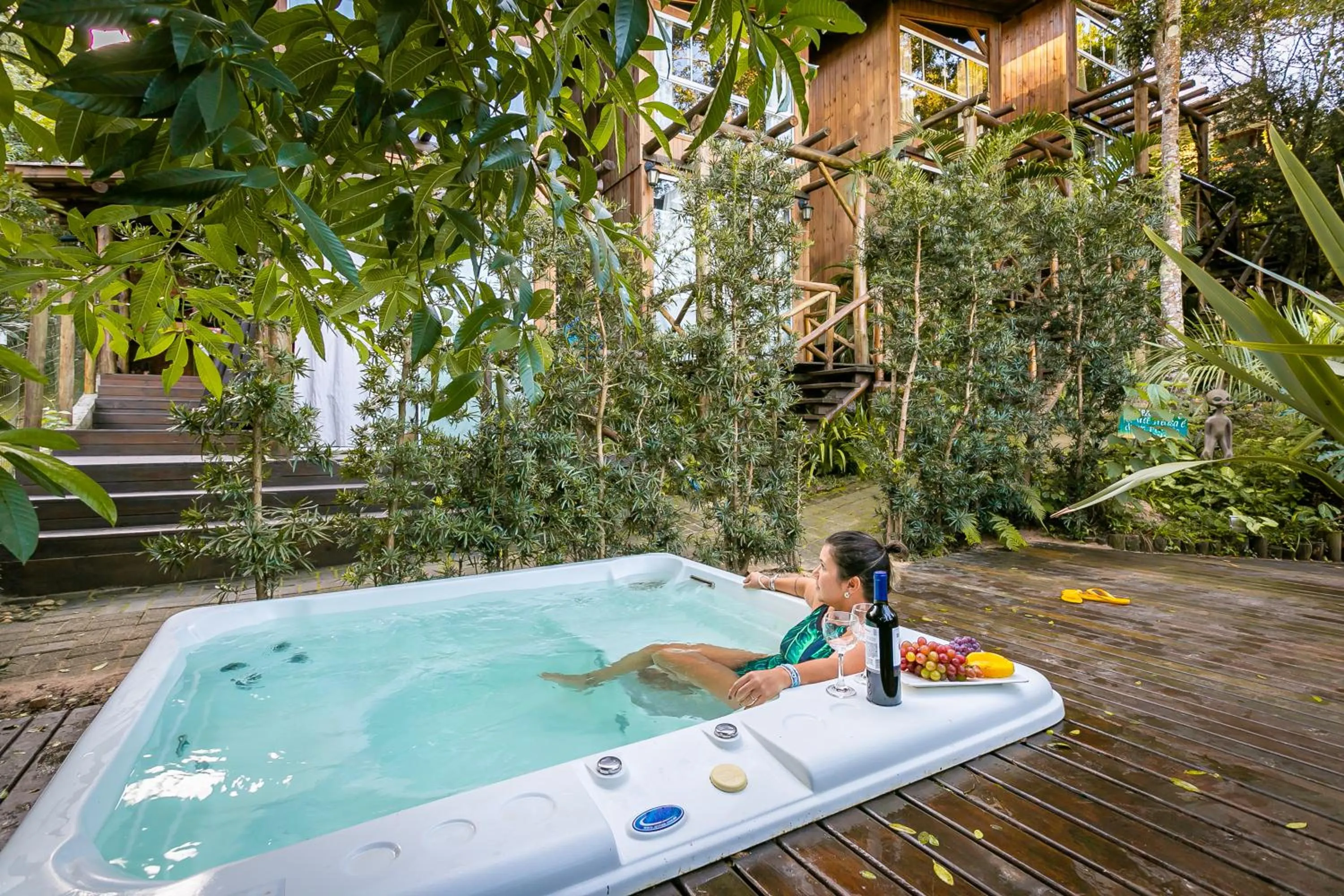 Hot Tub in Moradas do Vale Praia do Rosa