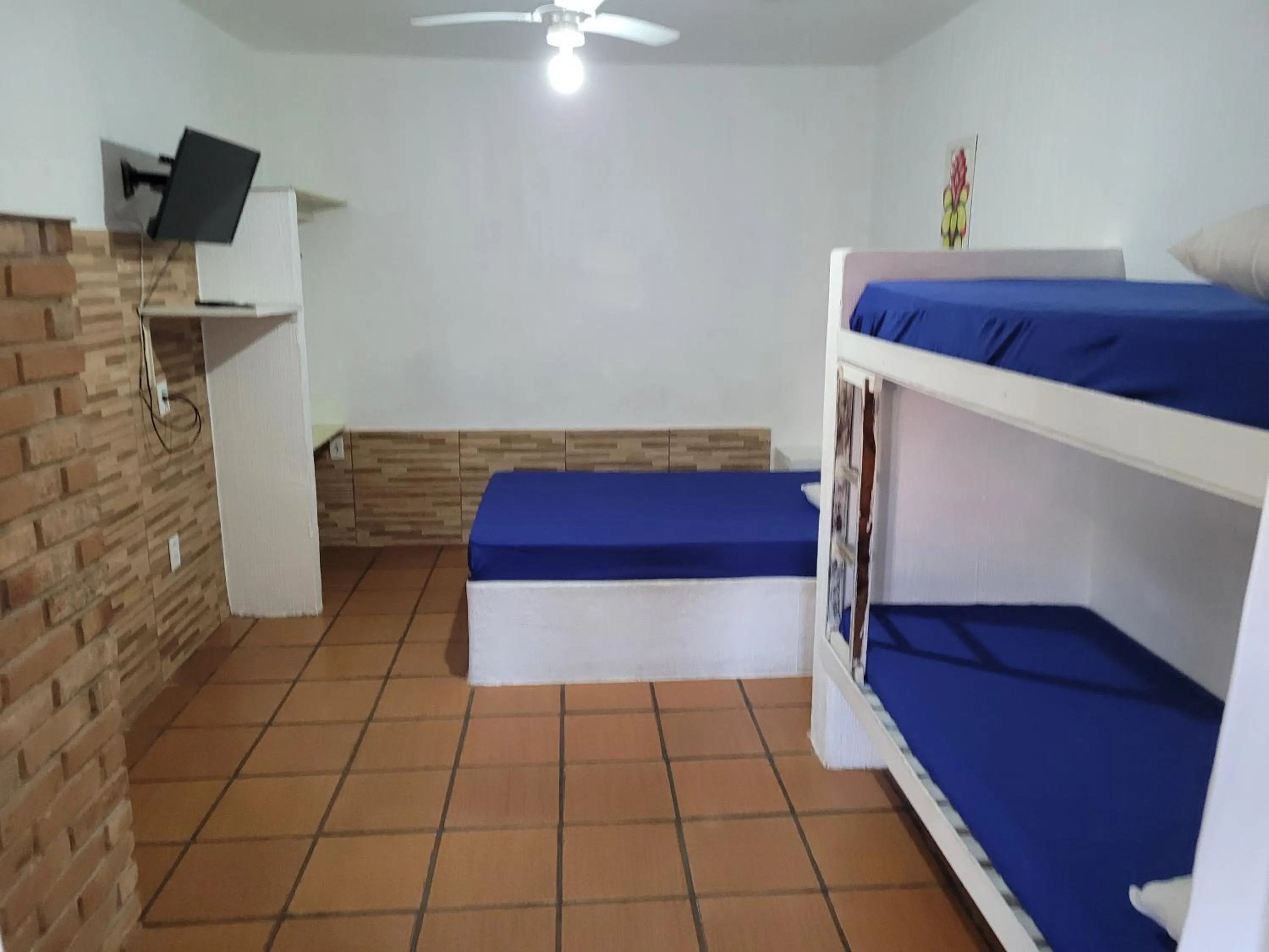 Bed in Kitchenette Charmosa no Itagua