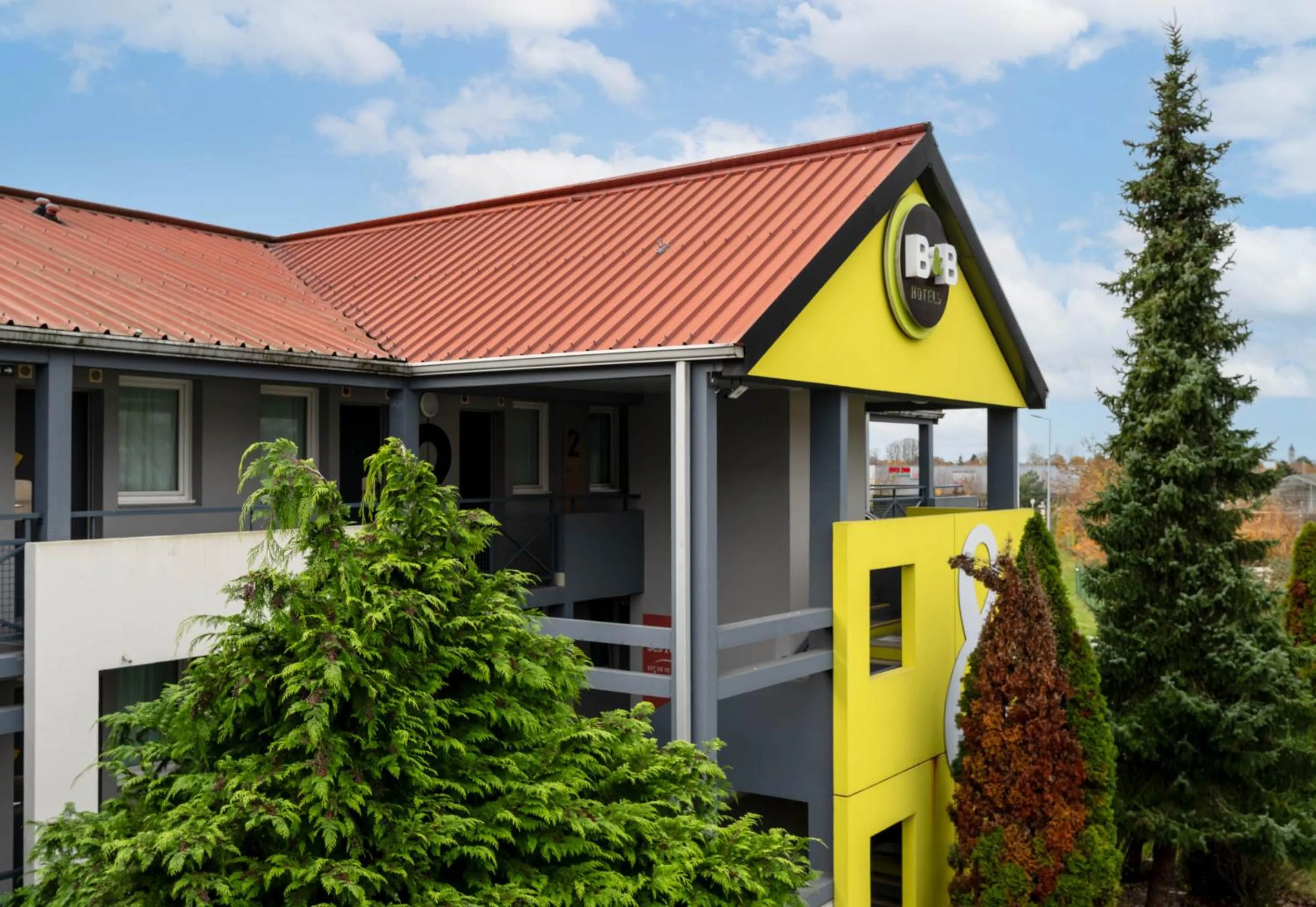 Property building in B&B HOTEL Lille Seclin Unexpo