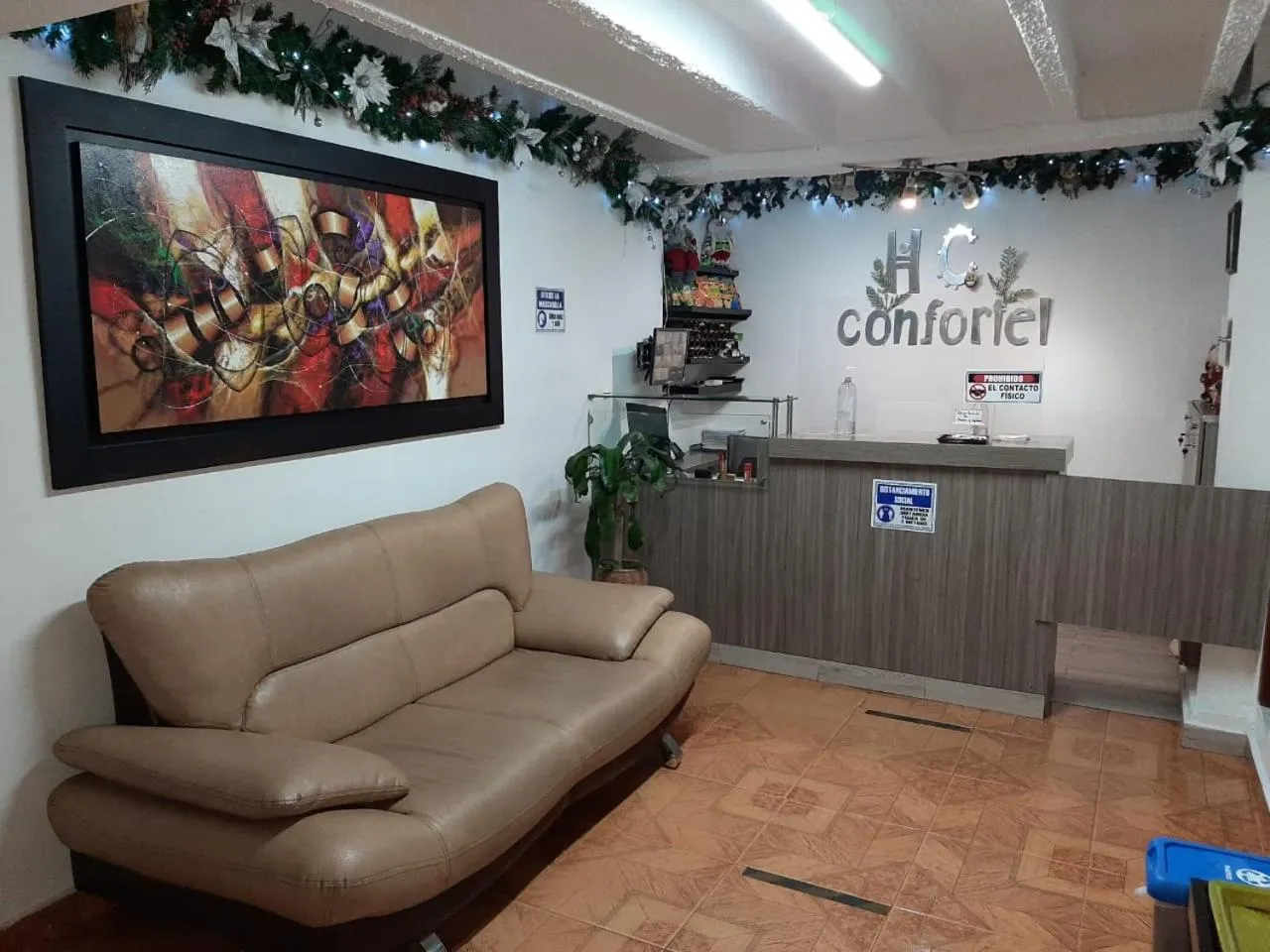 Living room in Hotel Confortel