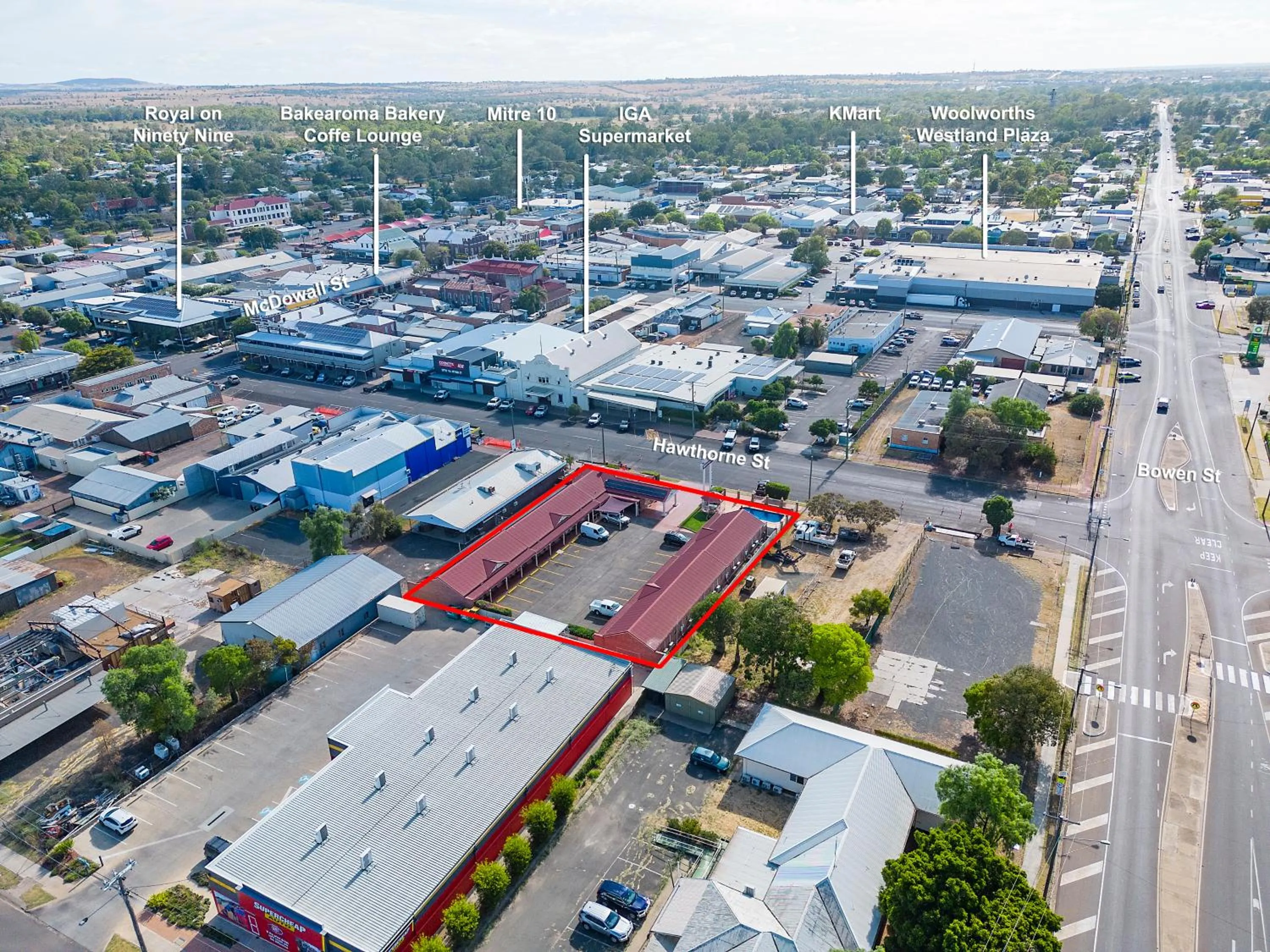 Restaurant/places to eat in Roma Mid Town Motor Inn