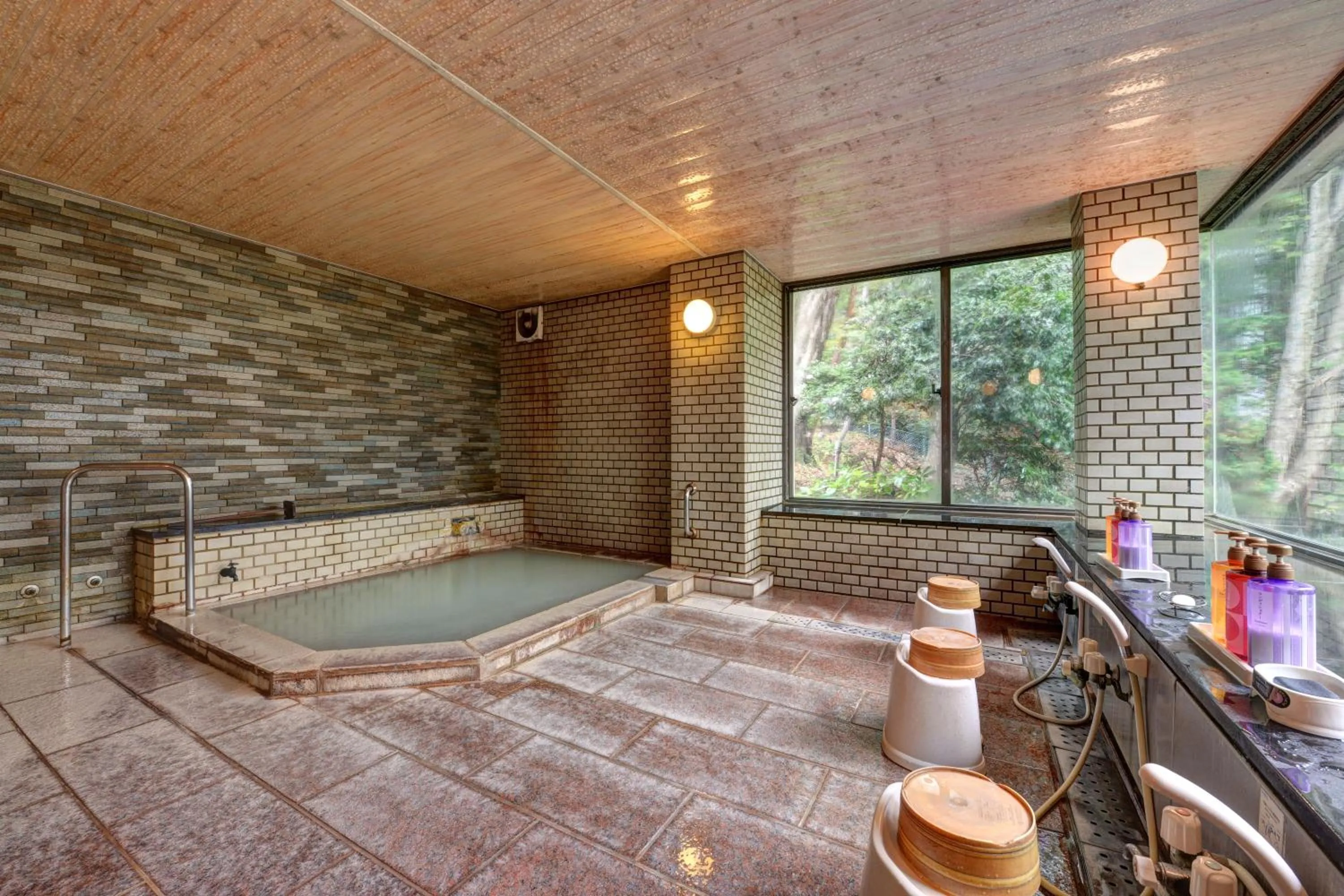 Hot Spring Bath in Mizu no Kaori