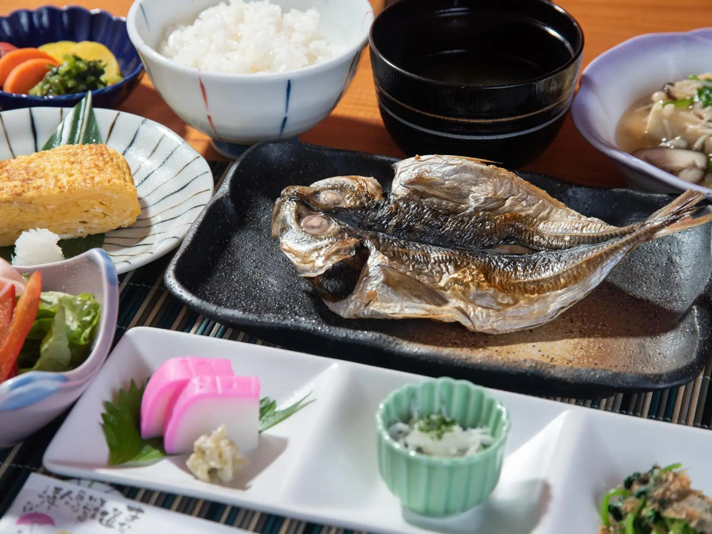 Asian breakfast in Mizu no Kaori Asian breakfast in Mizu no Kaori