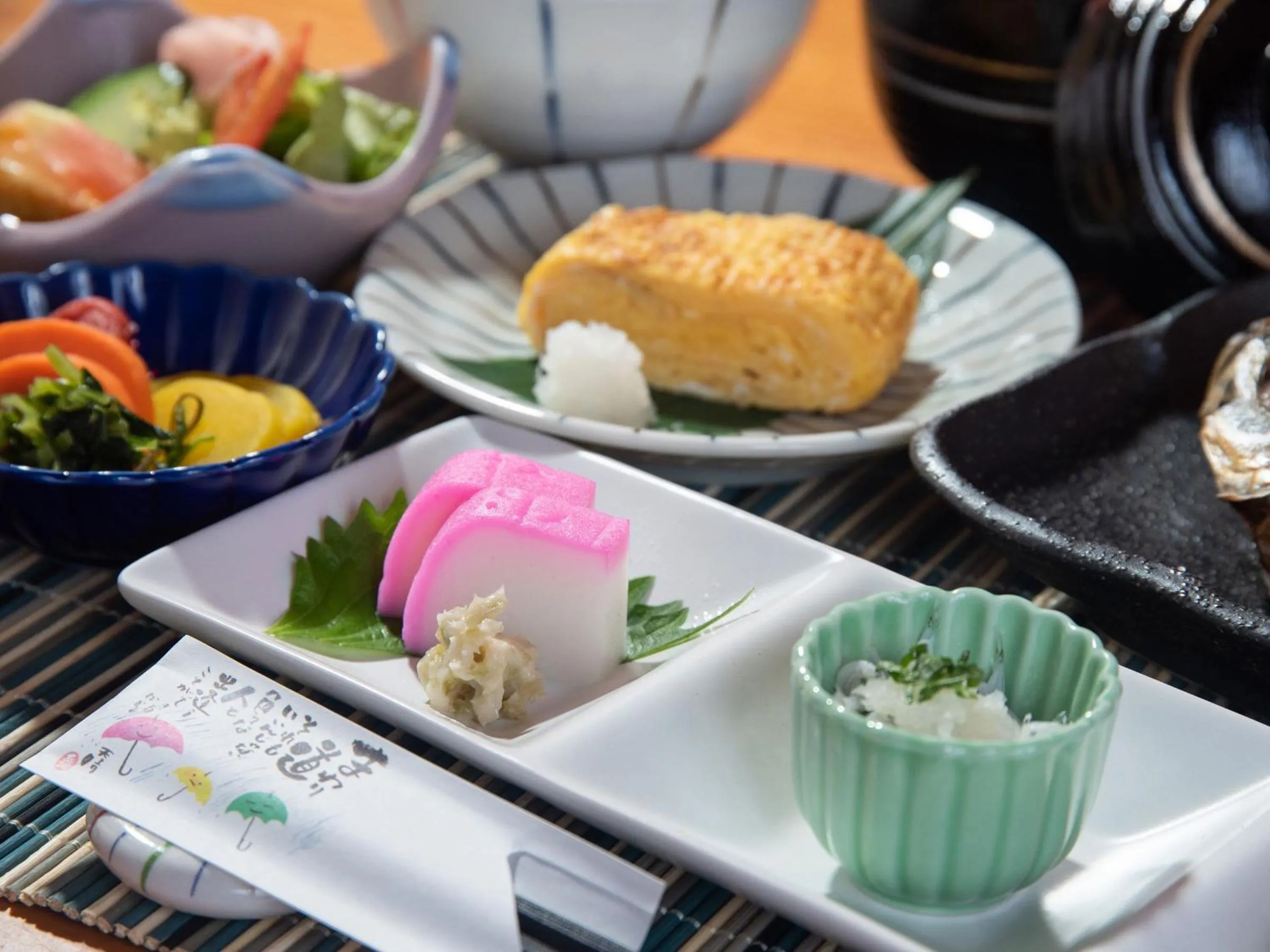 Asian breakfast in Mizu no Kaori