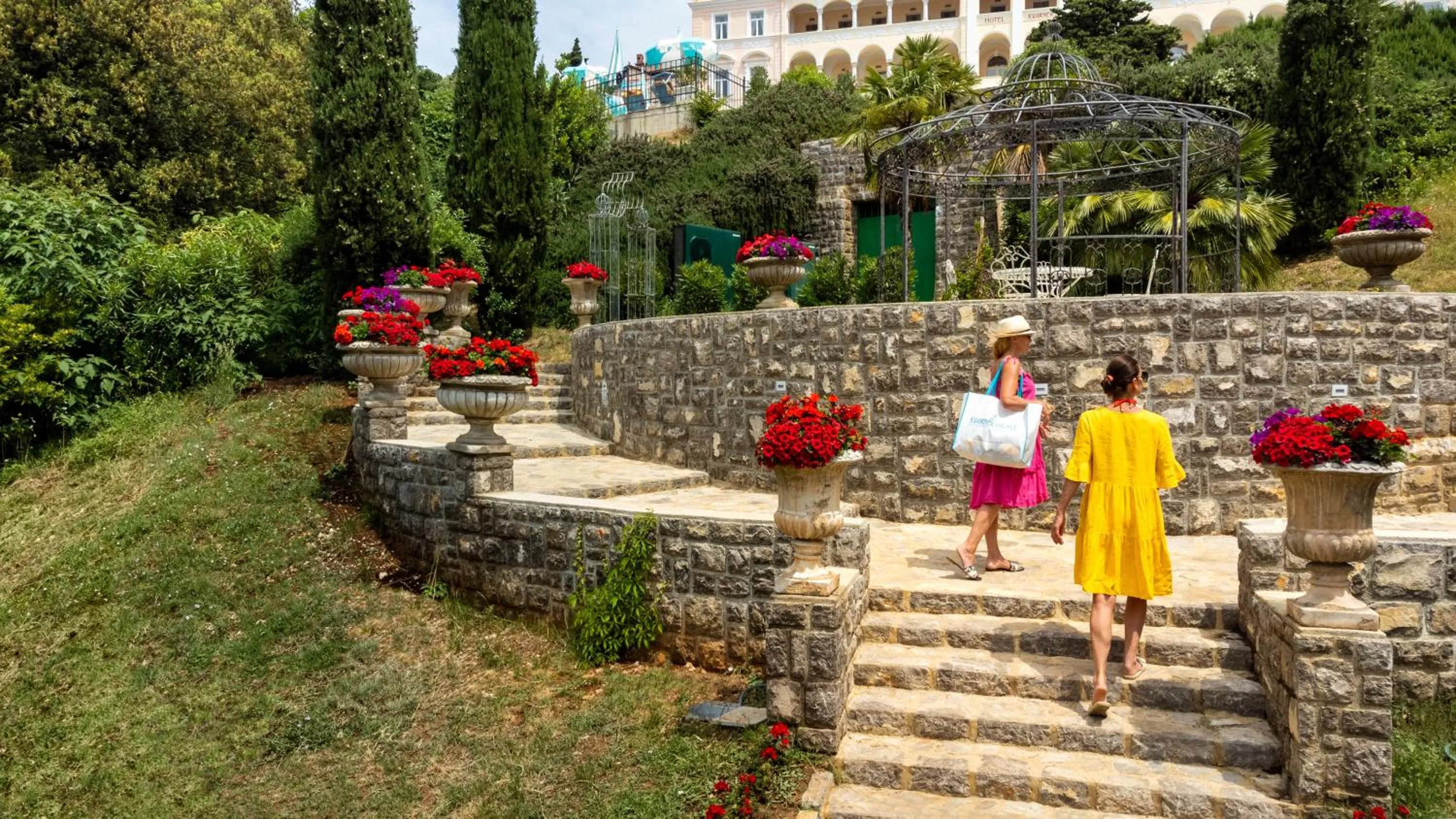 Property building in Hotel Kvarner Palace