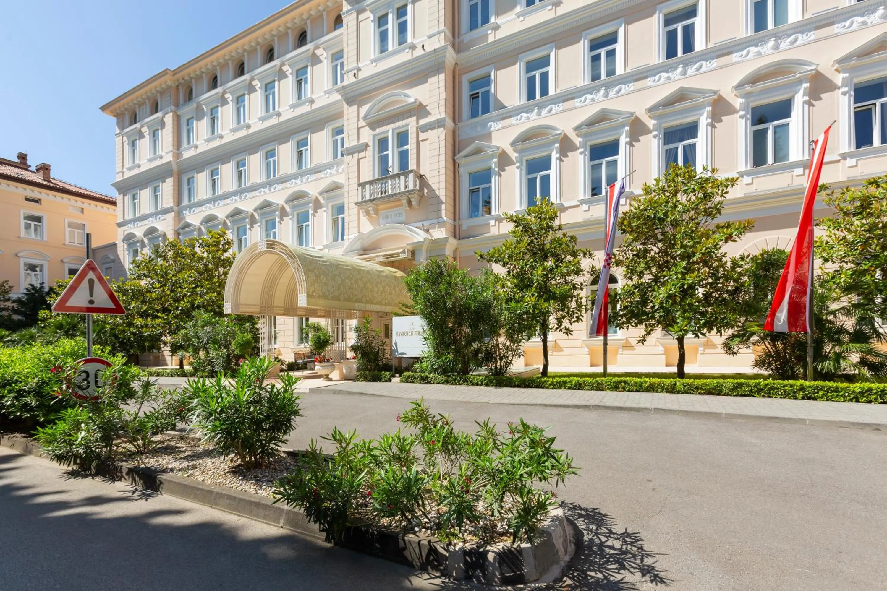 Property building in Hotel Kvarner Palace