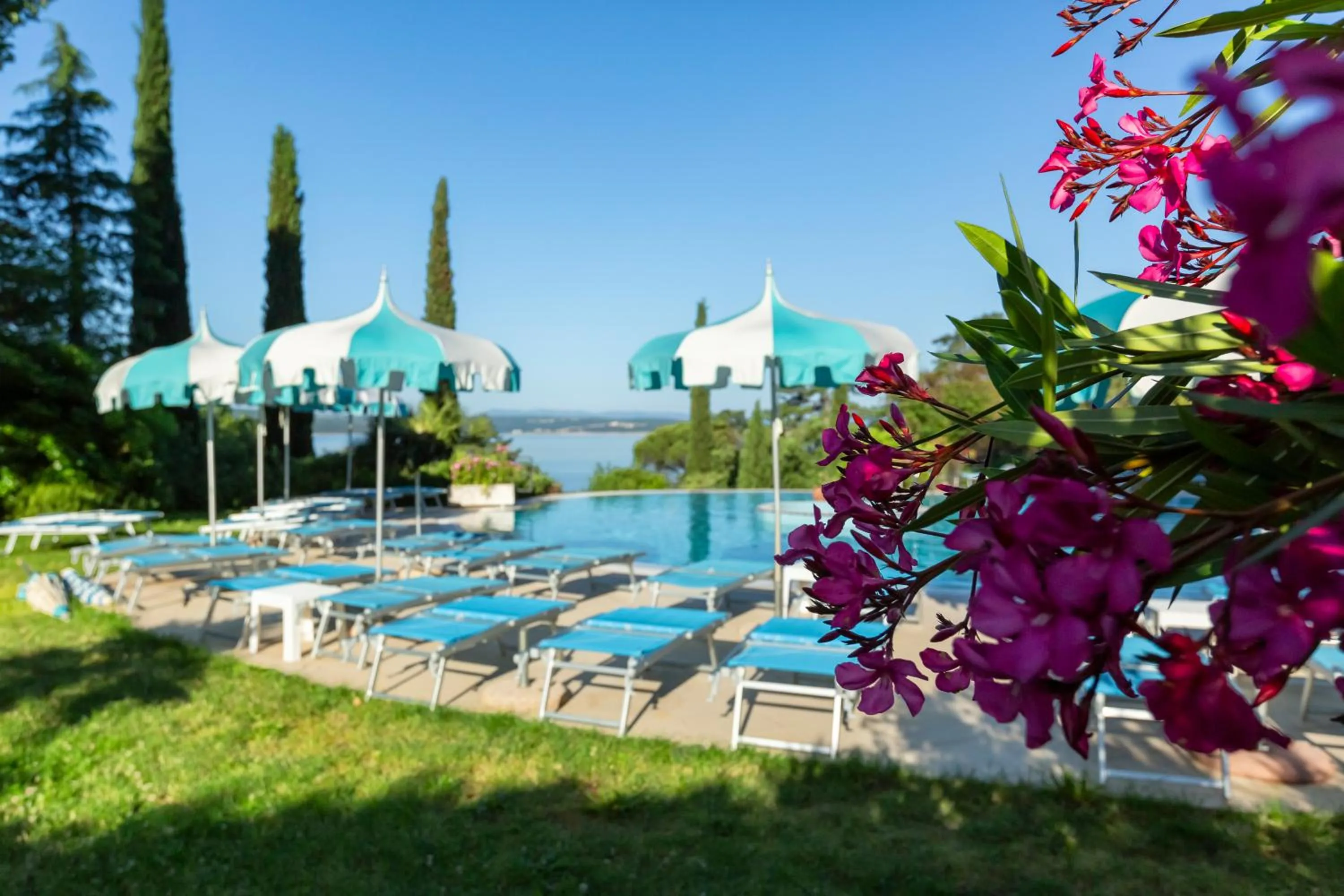 sunbed in Hotel Kvarner Palace