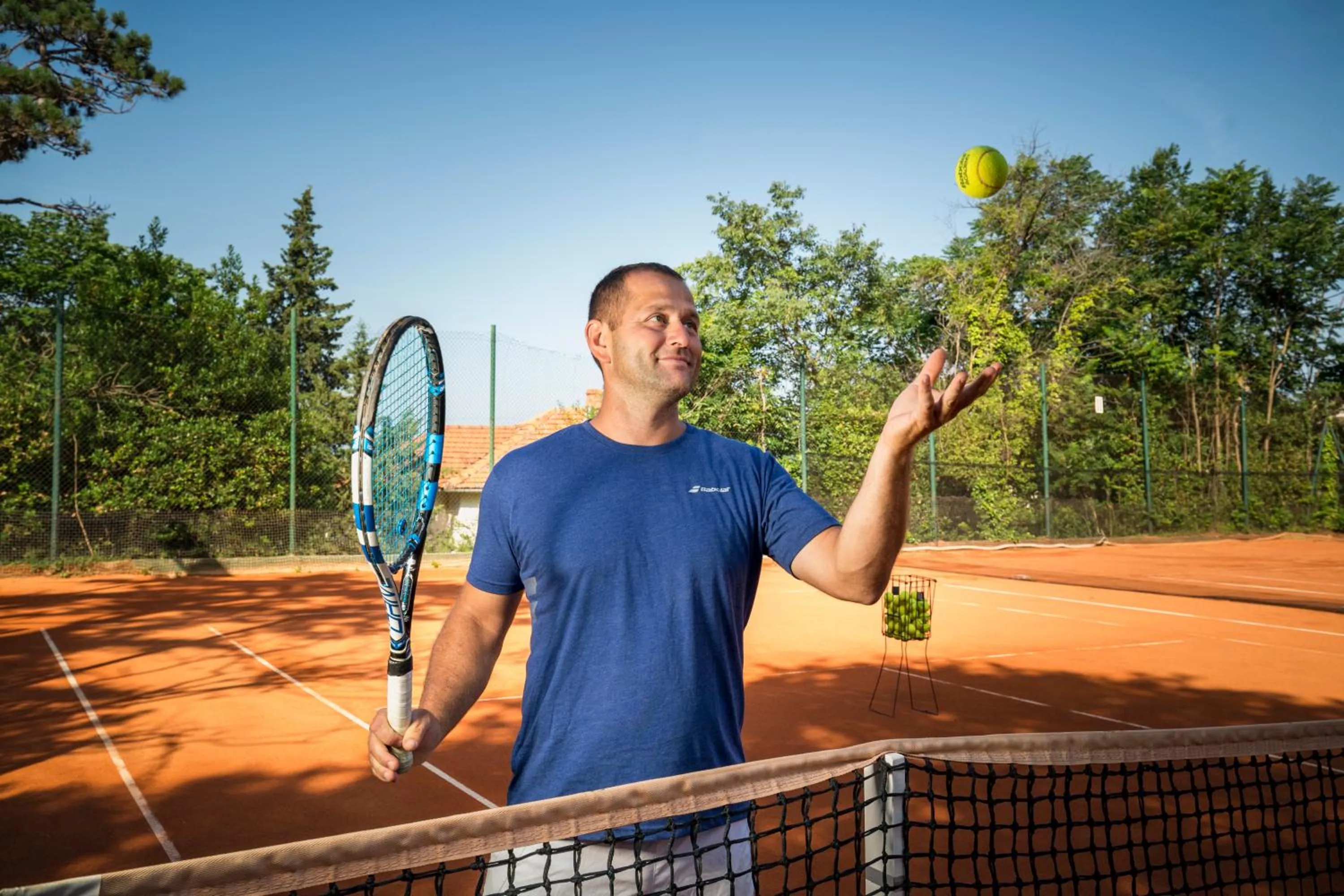 Tennis court in Hotel Kvarner Palace