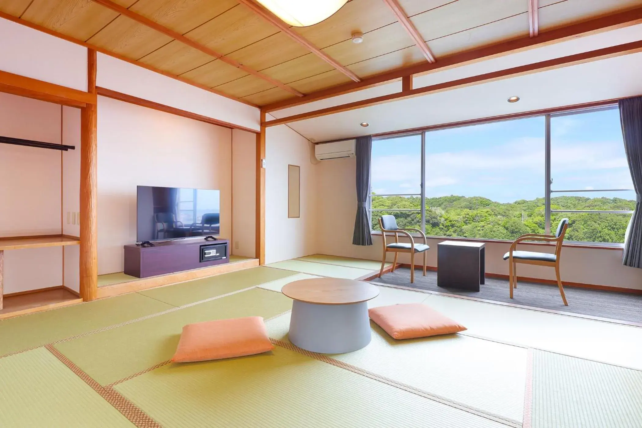 Standard Japanese-Style-Room 15 square yards (Sea Side) - single occupancy - Non-Smoking - Shared Bathroom in Ooedo Onsen Monogatari Premium Iseshima Standard Japanese-Style-Room 15 square yards (Sea Side) - single occupancy - Non-Smoking - Shared Bathroom in Ooedo Onsen Monogatari Premium Iseshima