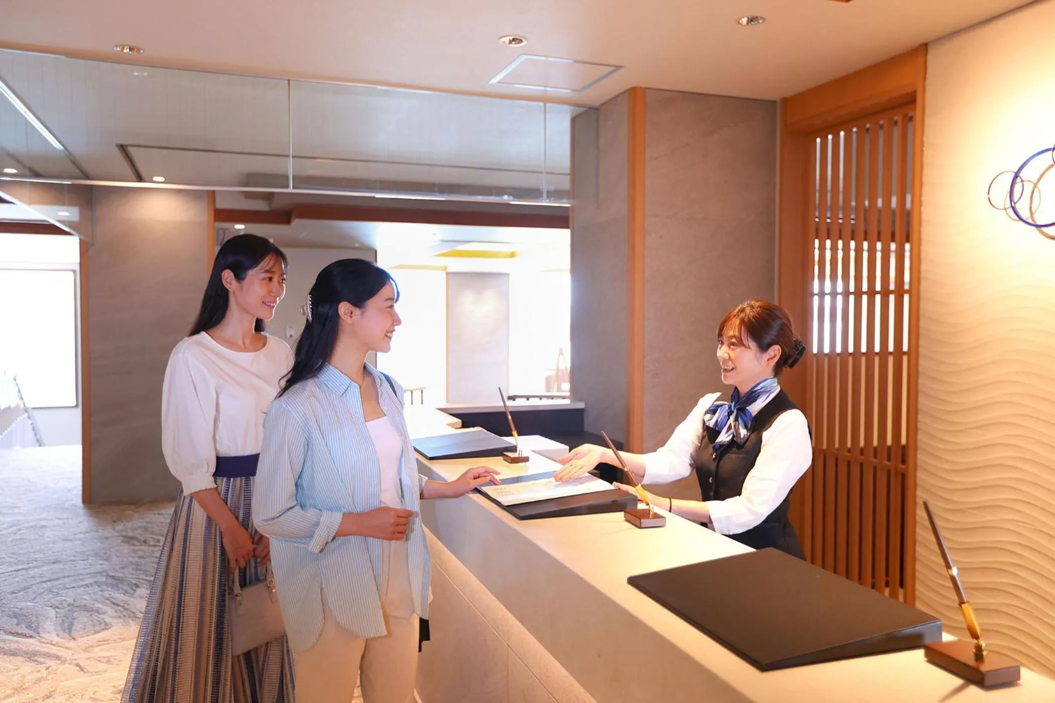 Lobby or reception in Ooedo Onsen Monogatari Premium Iseshima