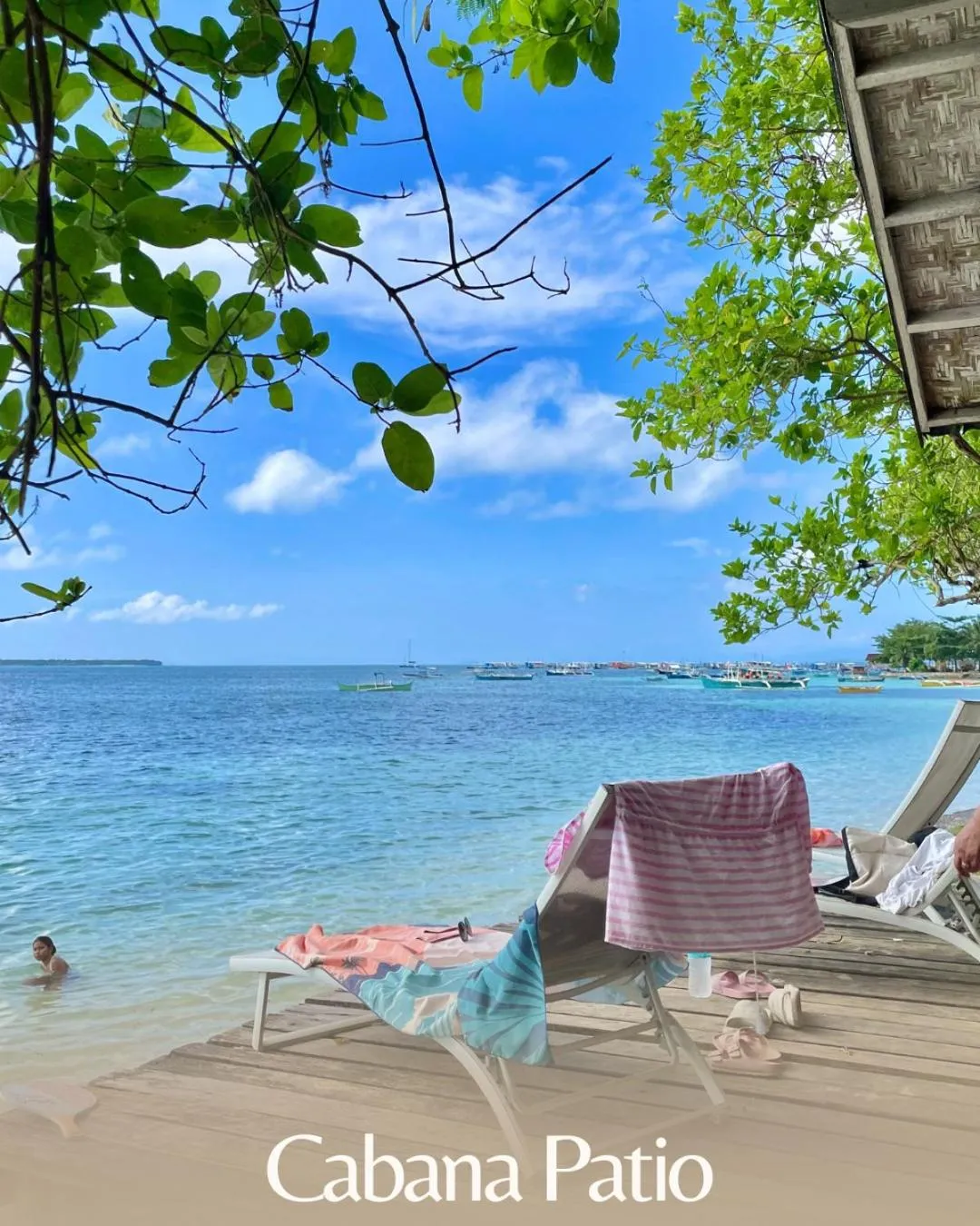 Patio in Patrick's on the Beach Resort