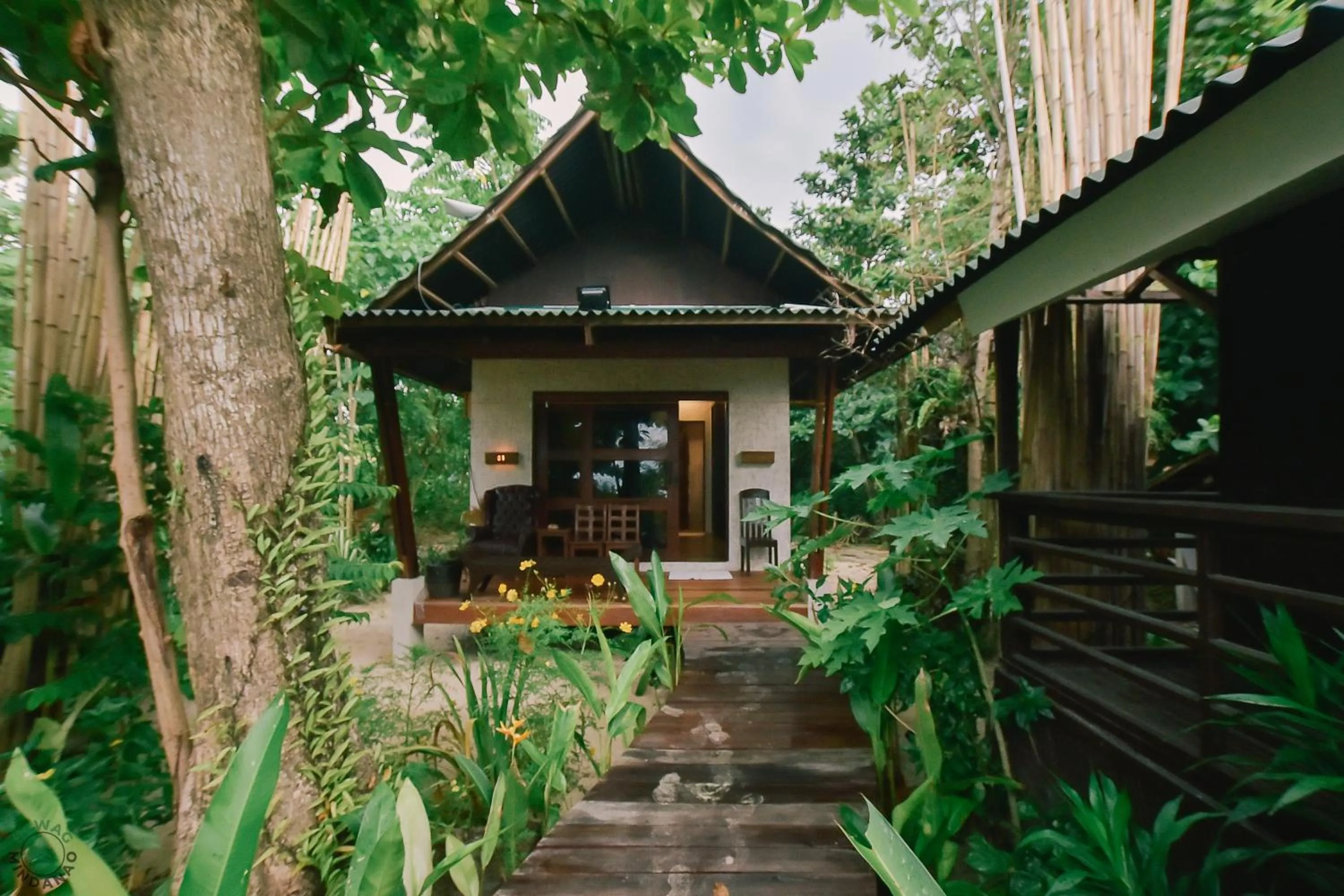 Patio in Patrick's on the Beach Resort