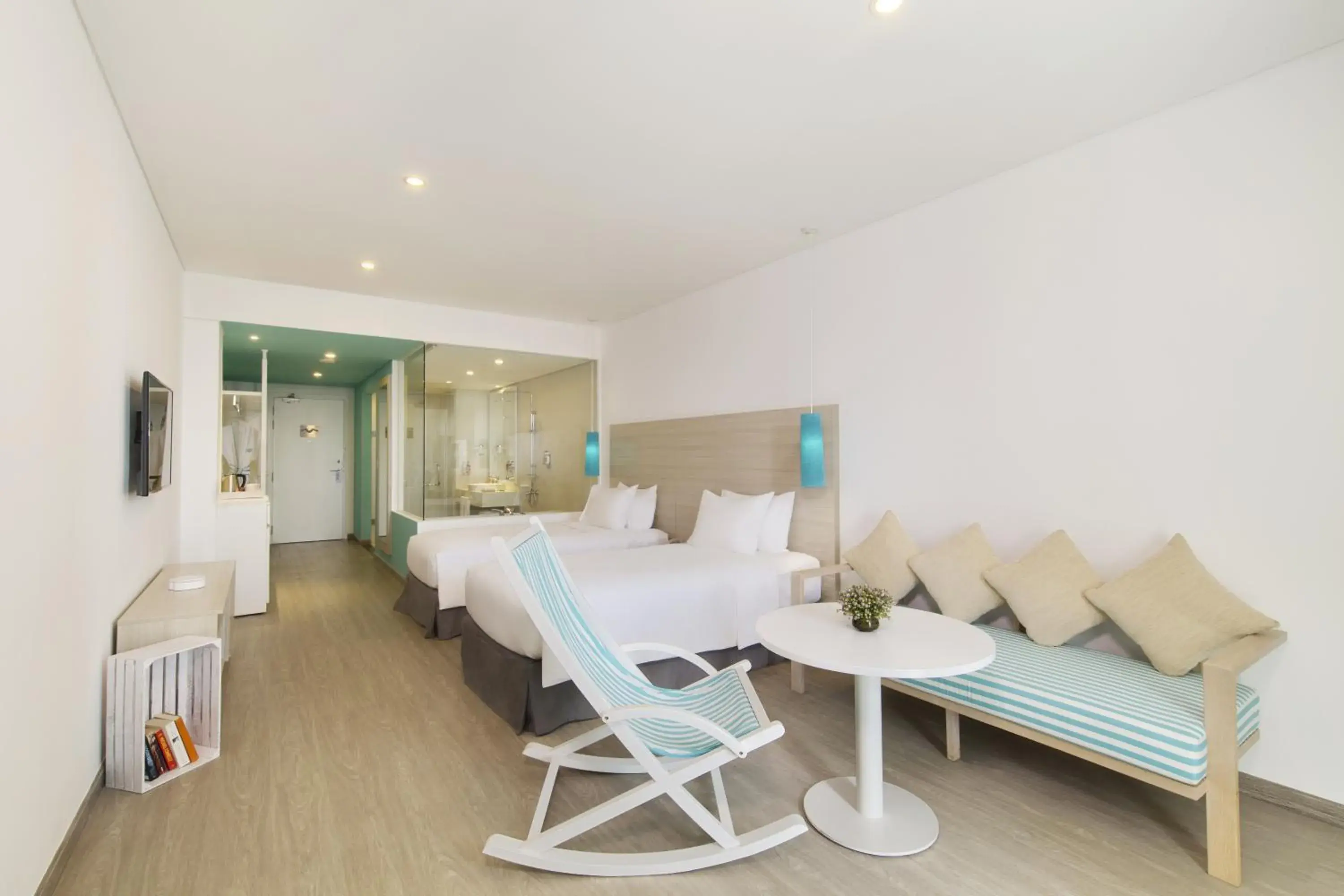 Decorative detail, Bed in SOL by Meliá Phu Quoc Decorative detail, Bed in SOL by Meliá Phu Quoc