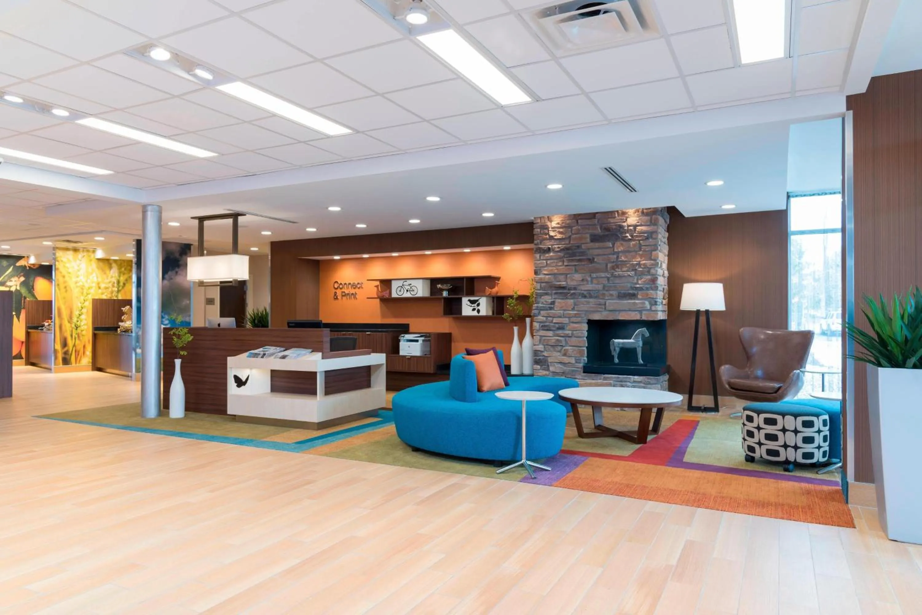 Lobby or reception in Fairfield Inn & Suites by Marriott Medina