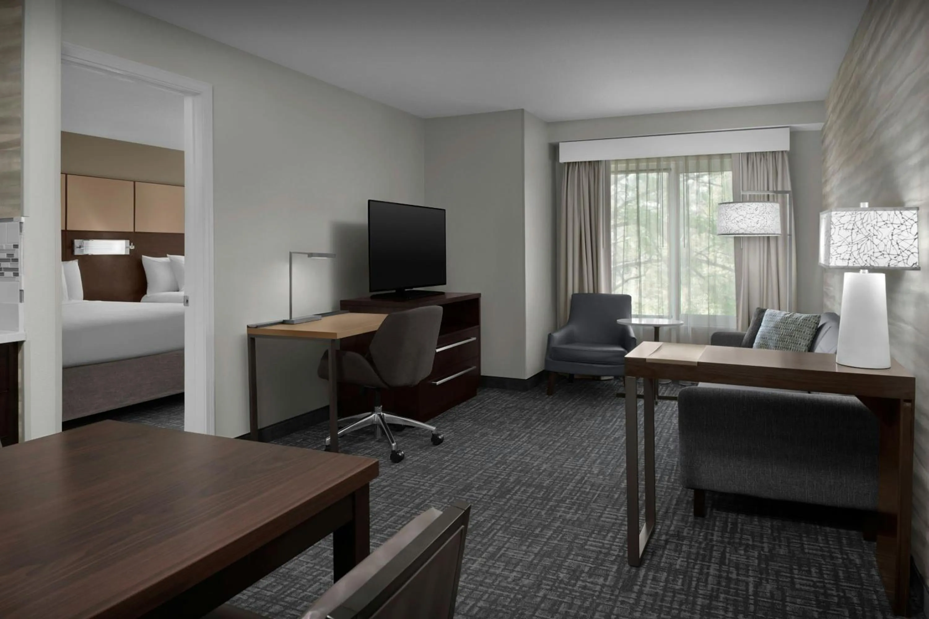 Bedroom, Bed in Residence Inn by Marriott Jacksonville South Bartram Park