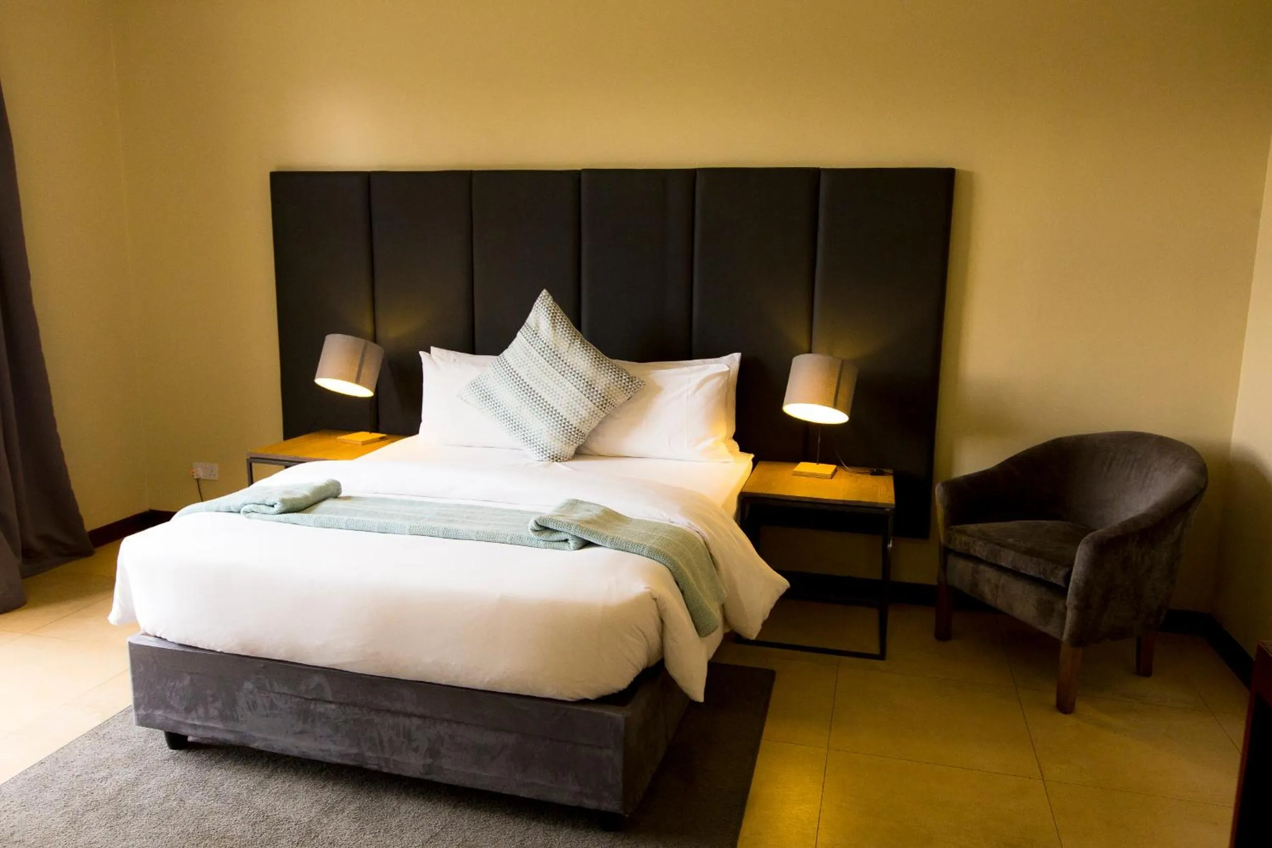 Bed in Kilimanjaro Wonders Hotel