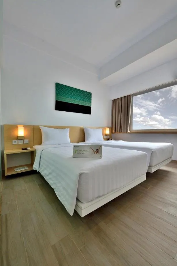Bed in Whiz Prime Hotel Sudirman Pekanbaru