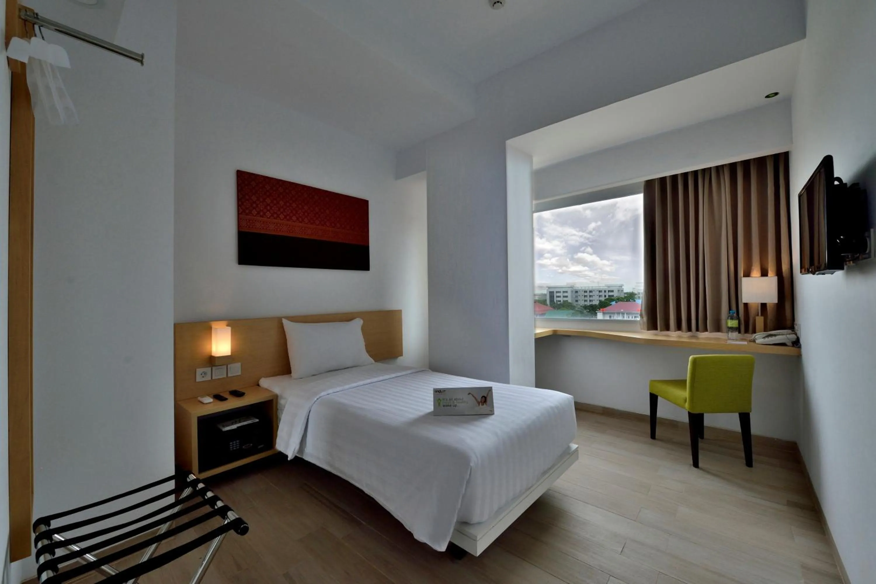 Bed in Whiz Prime Hotel Sudirman Pekanbaru