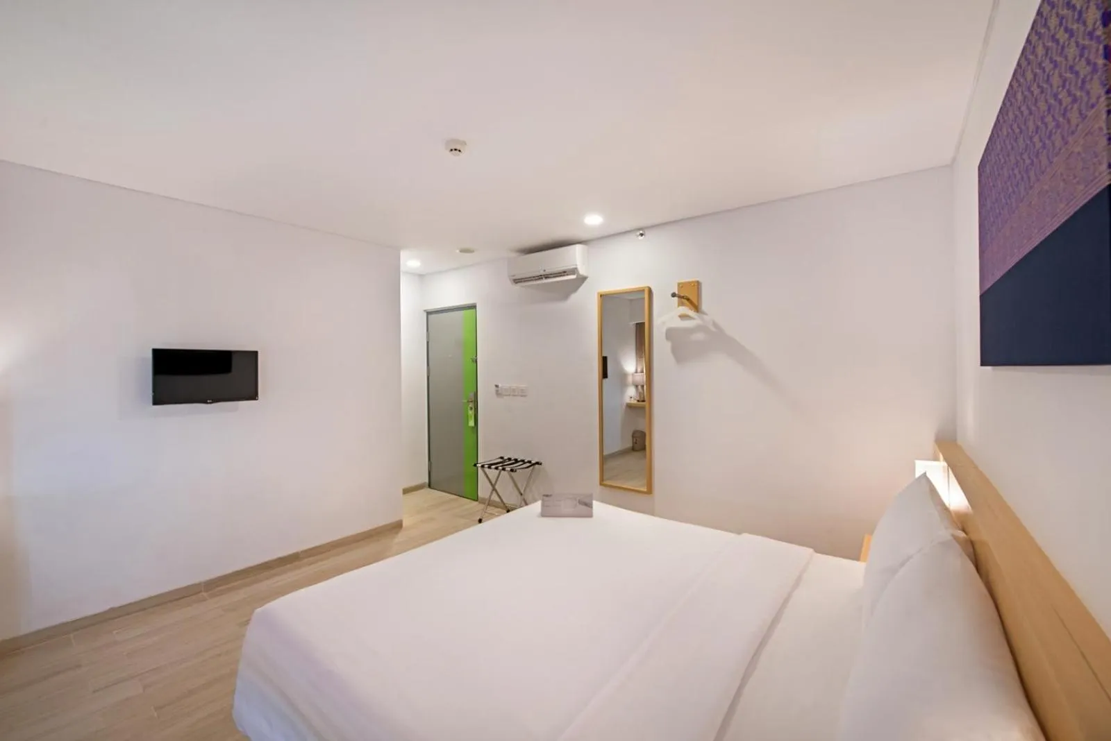 Bed in Whiz Prime Hotel Sudirman Pekanbaru