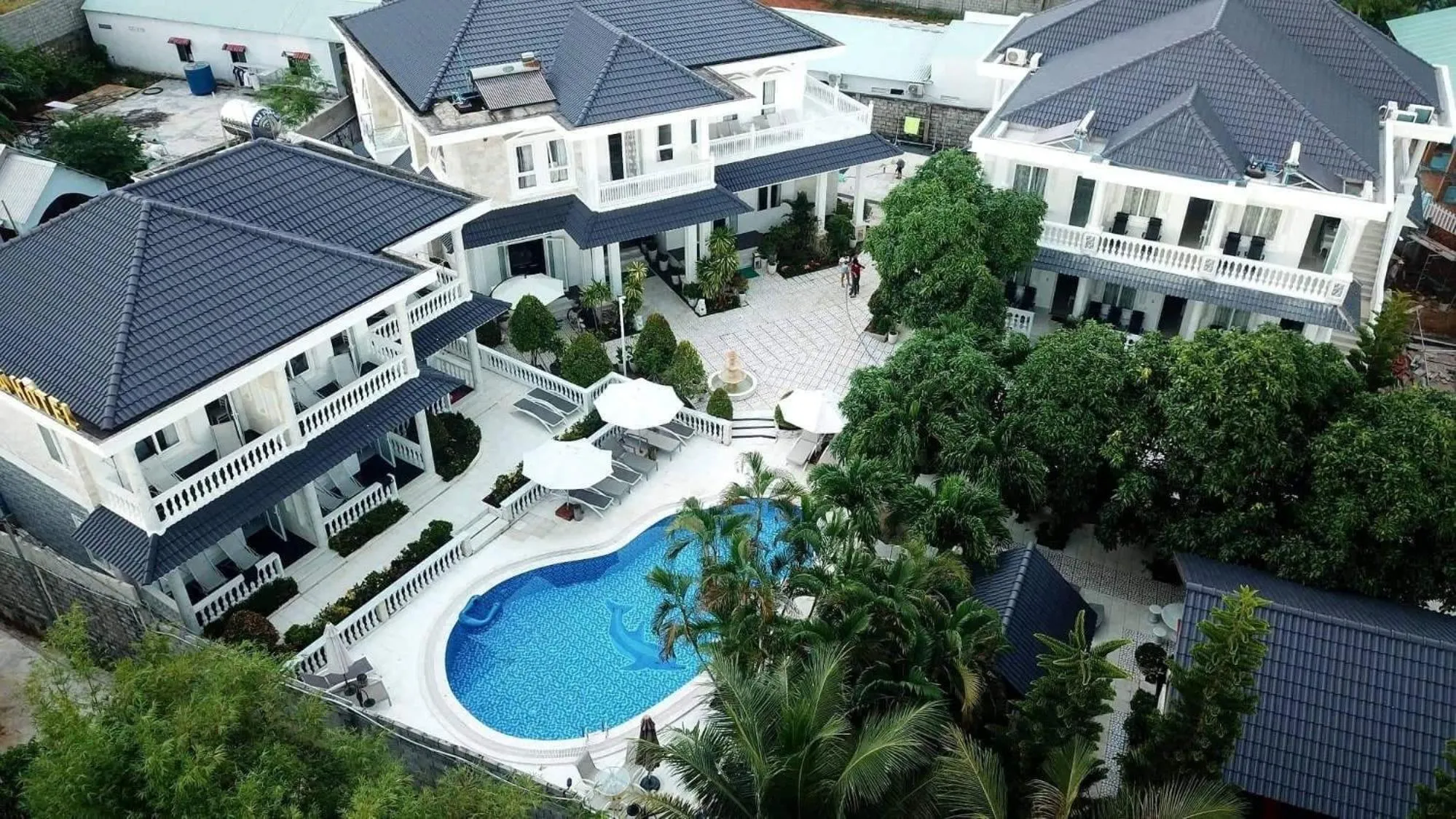 Property building in Godiva Villa Phu Quoc