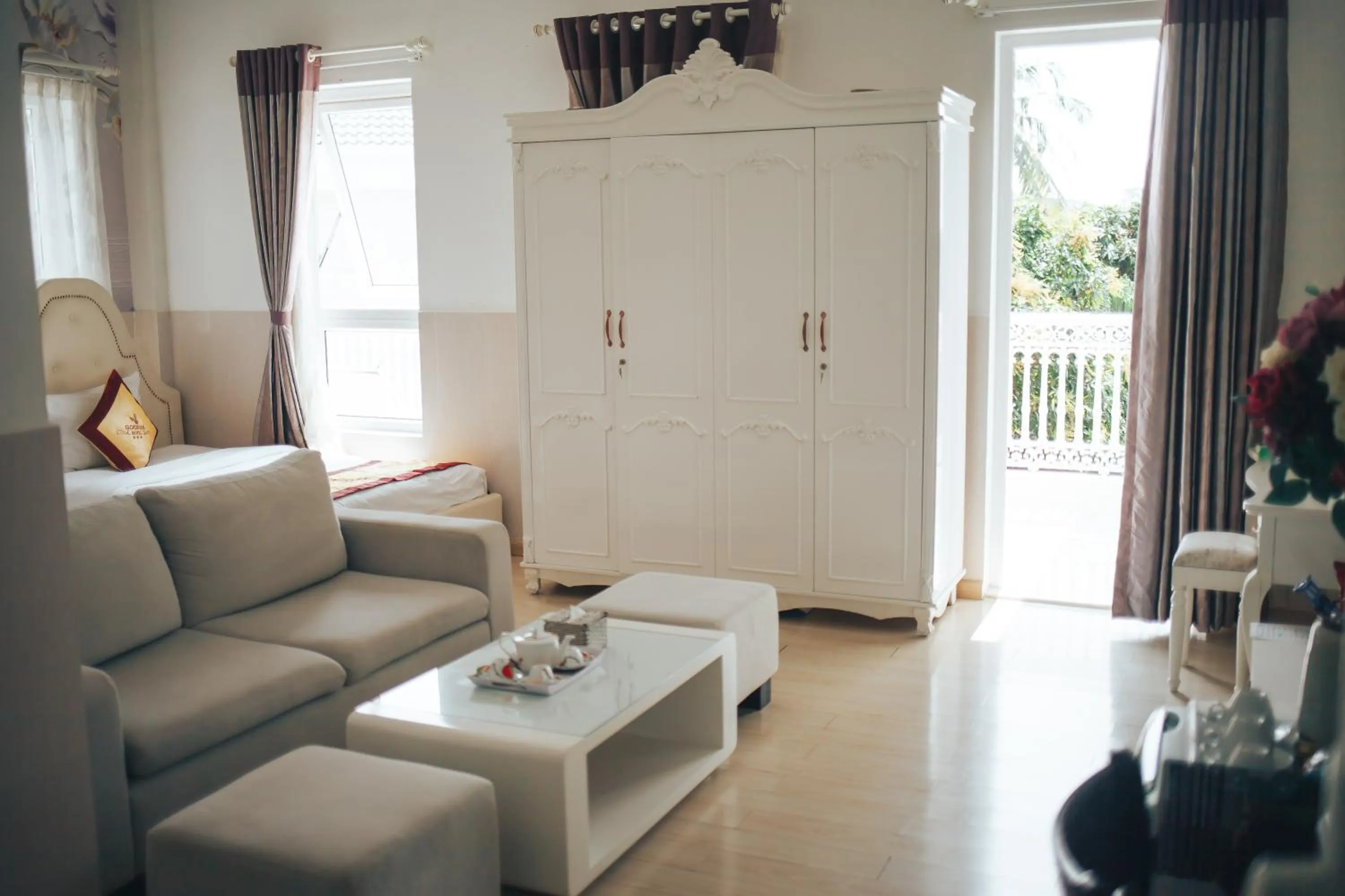 Living room in Godiva Villa Phu Quoc