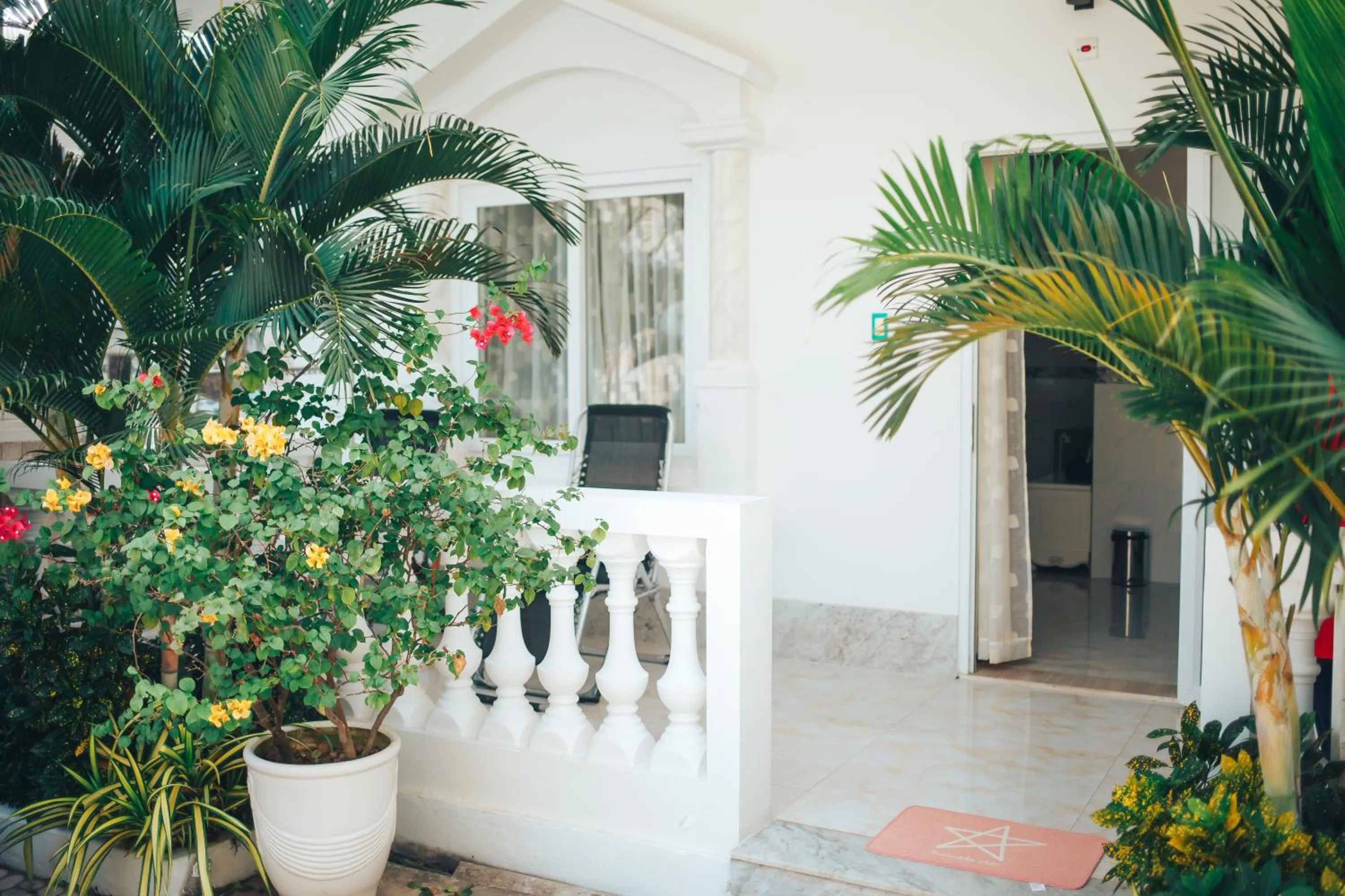 Garden view in Godiva Villa Phu Quoc