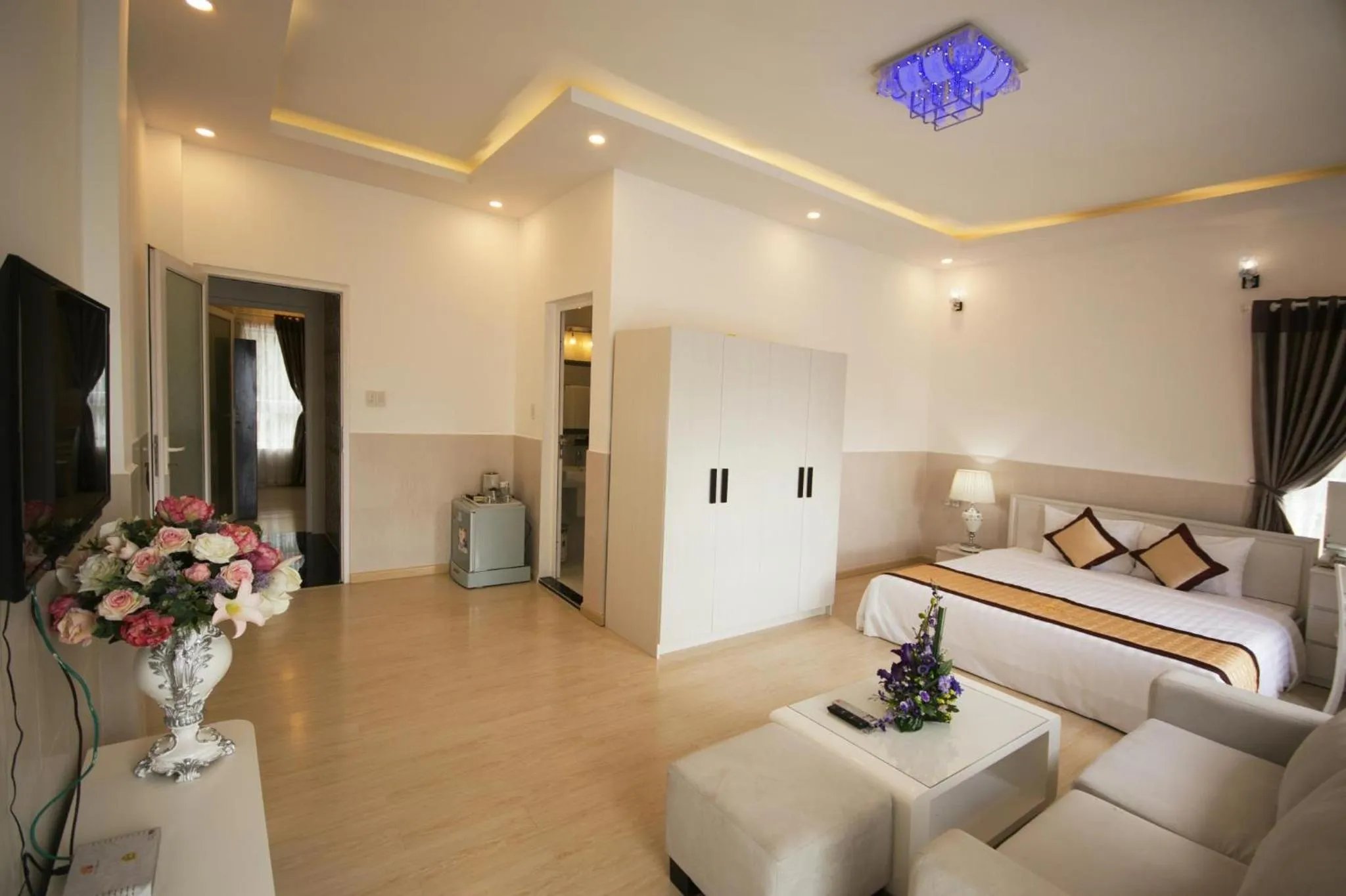 Bed in Godiva Villa Phu Quoc