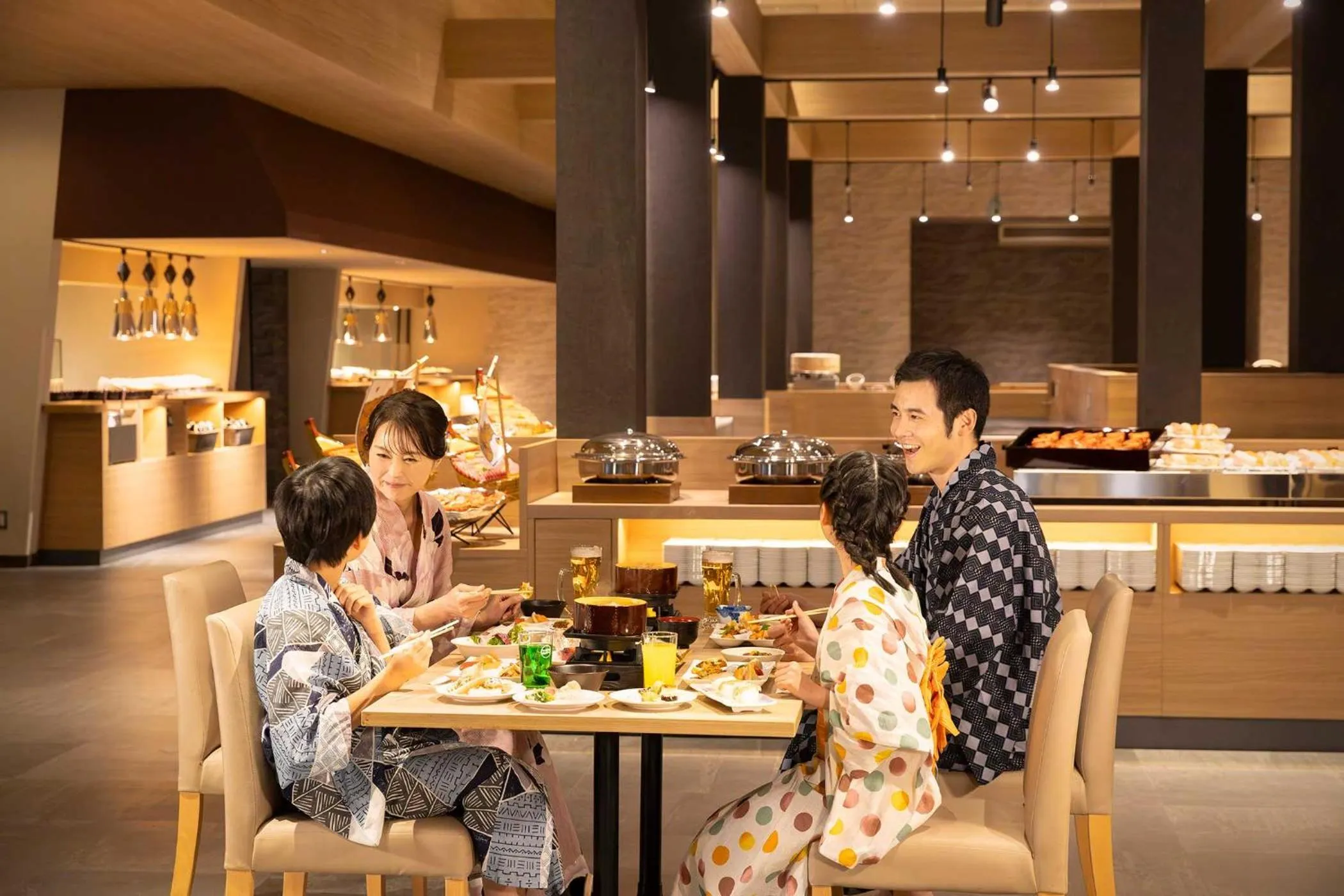 Restaurant/places to eat in Ooedo Onsen Monogatari Premium Hotel New Shiobara