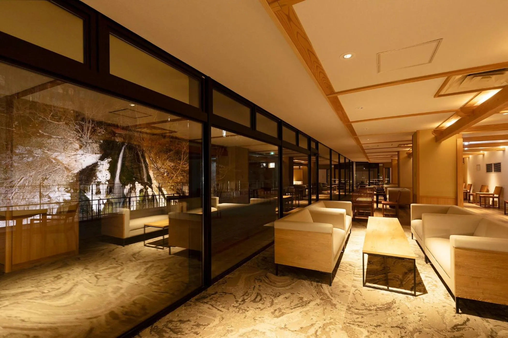 Communal lounge/ TV room in Ooedo Onsen Monogatari Premium Hotel New Shiobara