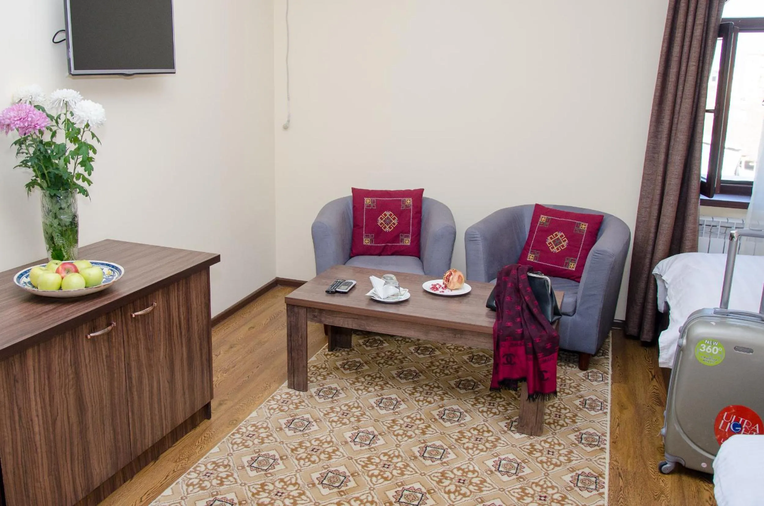 Seating area in Jipek Joli Inn