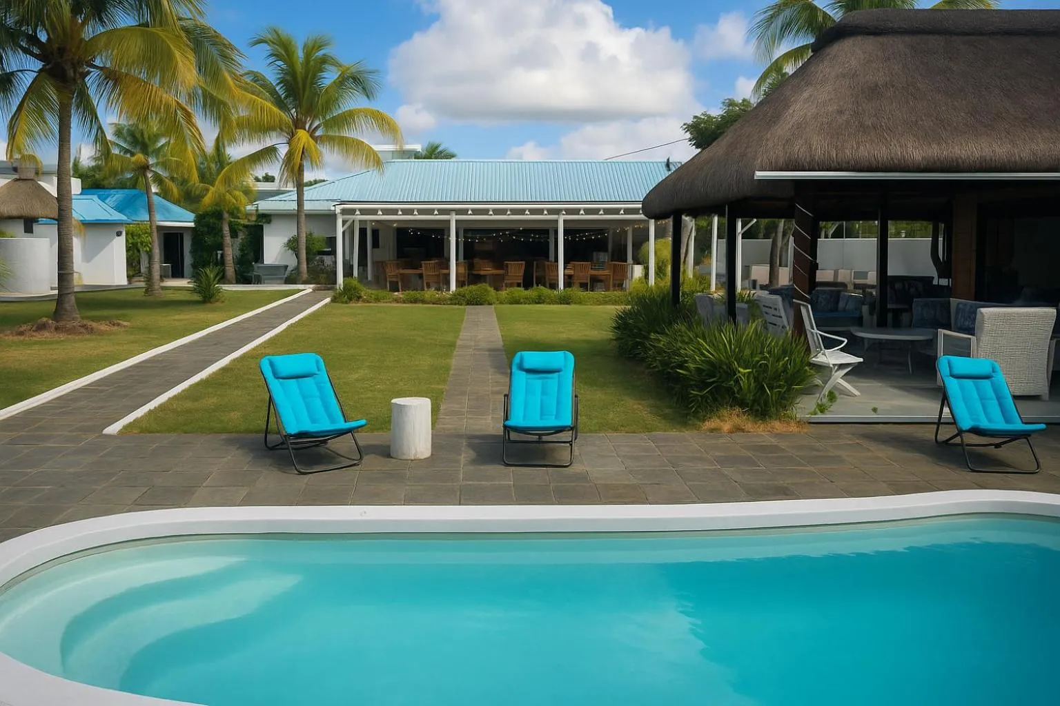 Swimming pool in Stella Rina "Adults Only"