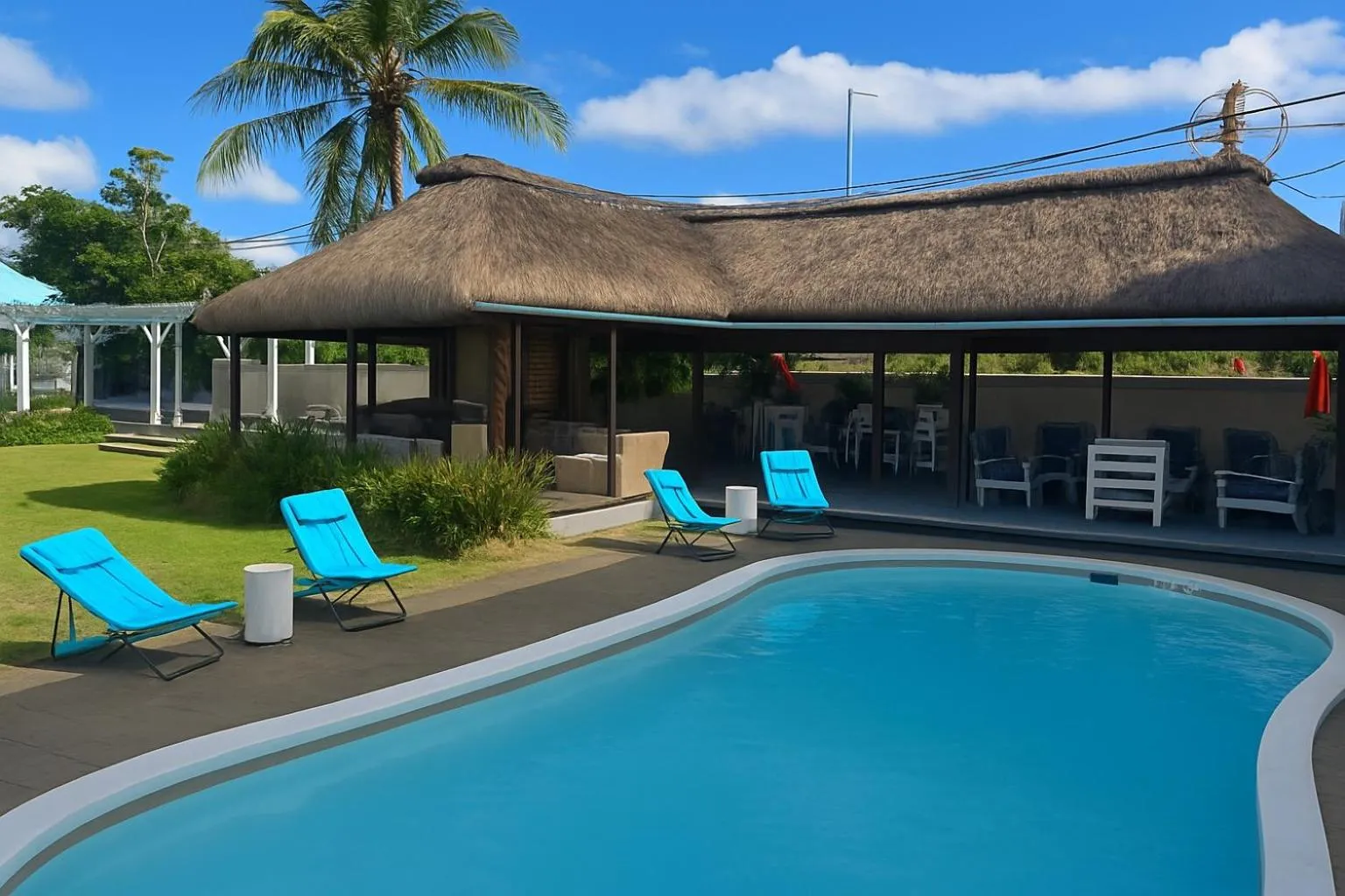 Swimming pool in Stella Rina "Adults Only"