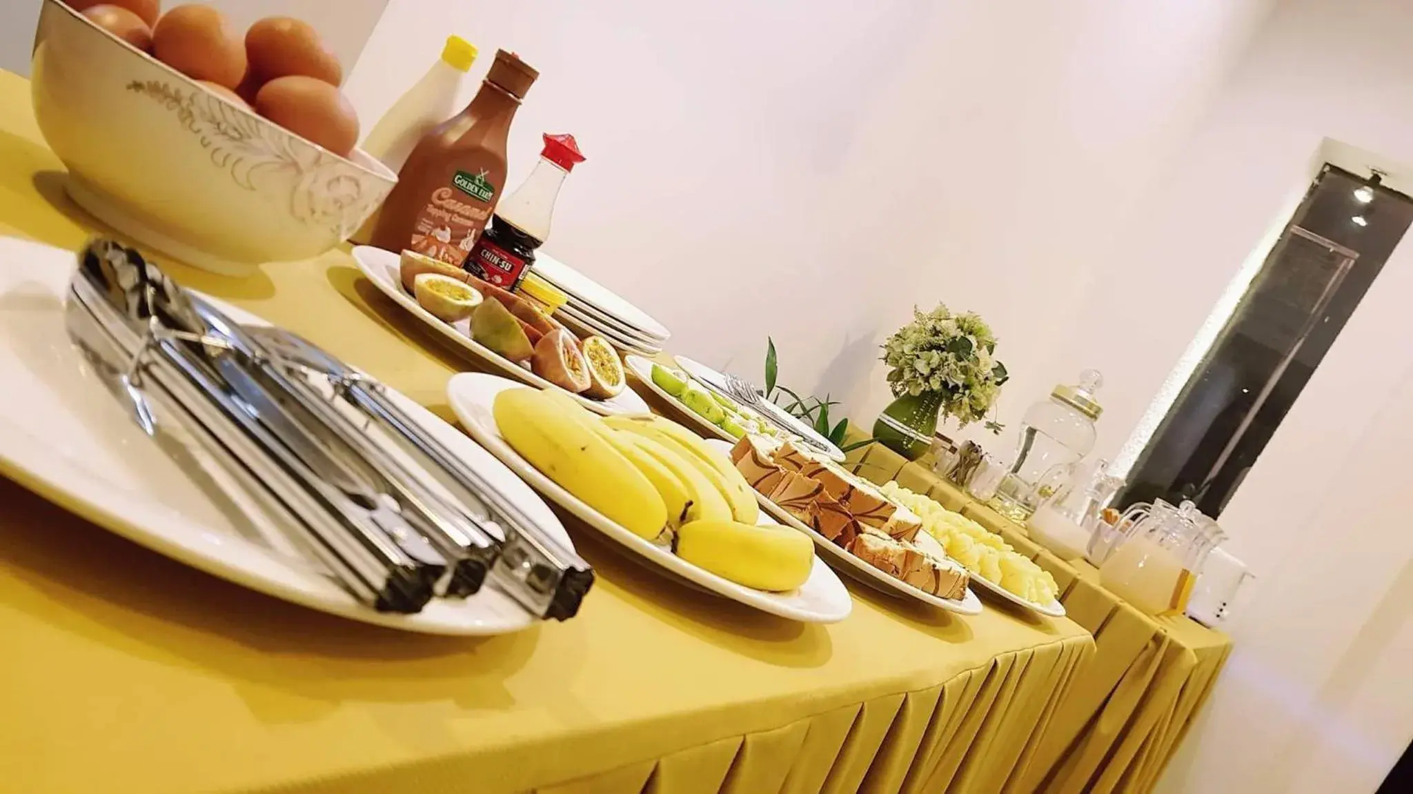 Buffet breakfast in Amona Hotel Buffet breakfast in Amona Hotel