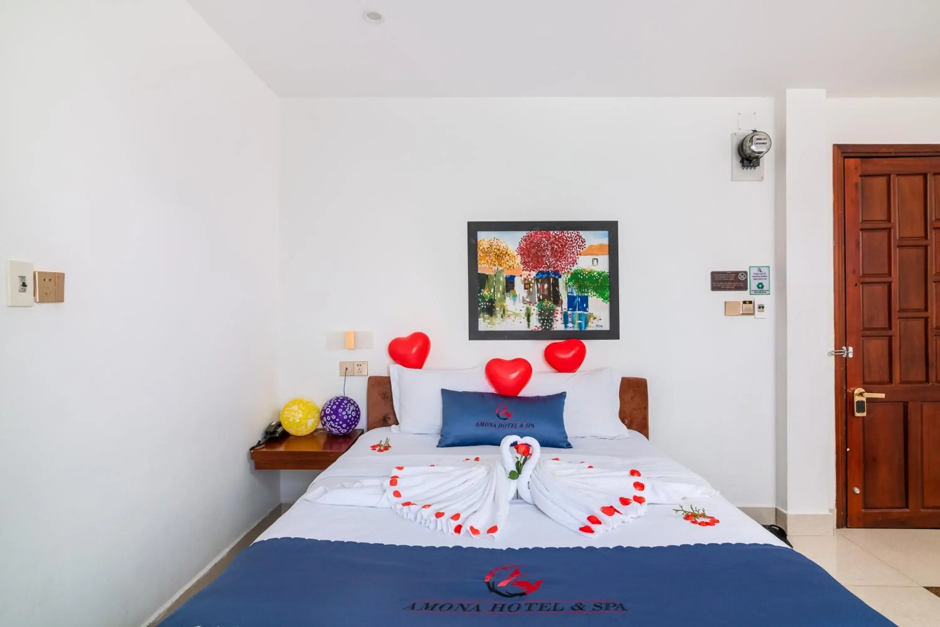 Bed in Amona Hotel Bed in Amona Hotel