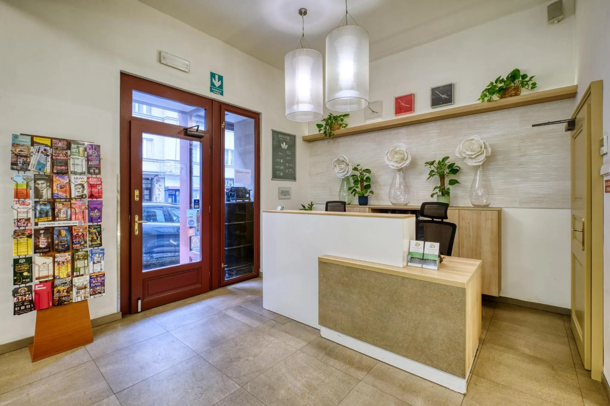 Lobby or reception in Salvator Boutique Hotel vegan-friendly