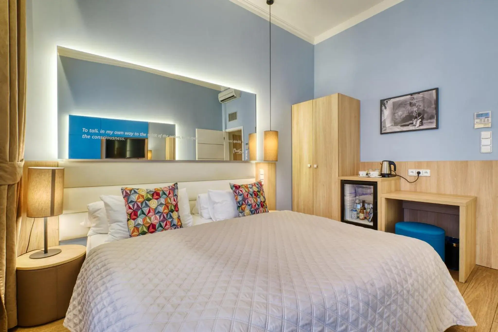 Bed in Salvator Boutique Hotel vegan-friendly Bed in Salvator Boutique Hotel vegan-friendly