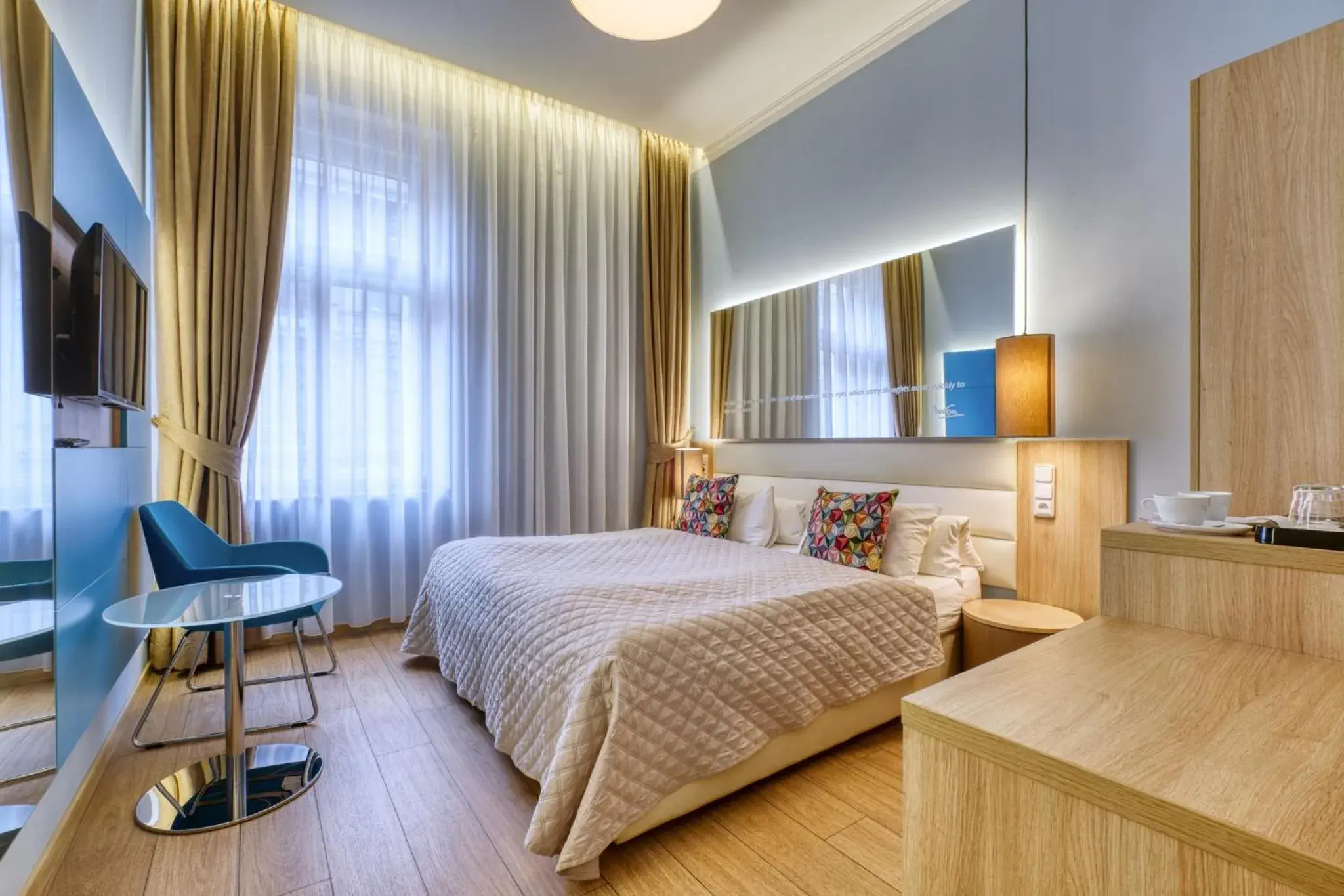 Bed in Salvator Boutique Hotel vegan-friendly Bed in Salvator Boutique Hotel vegan-friendly