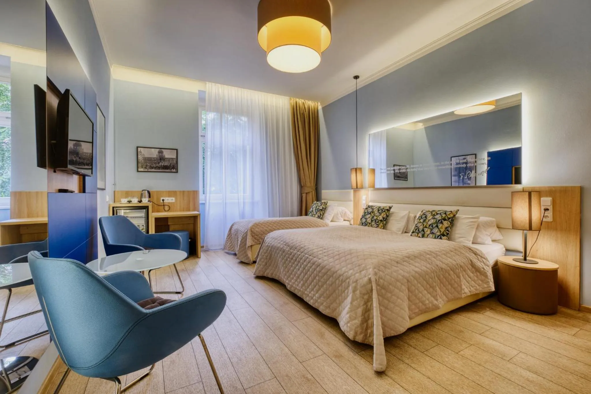 TV and multimedia, Bed in Salvator Boutique Hotel vegan-friendly