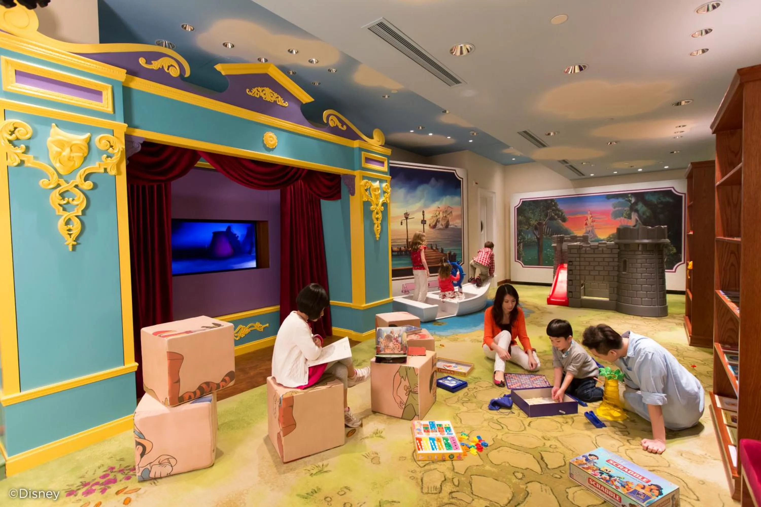 Kids's club in Hong Kong Disneyland Hotel