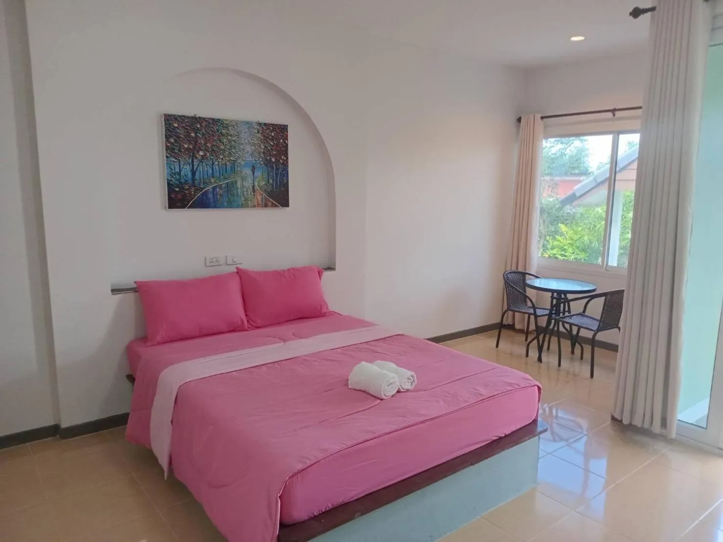 Bed in Fancy Carp Resort