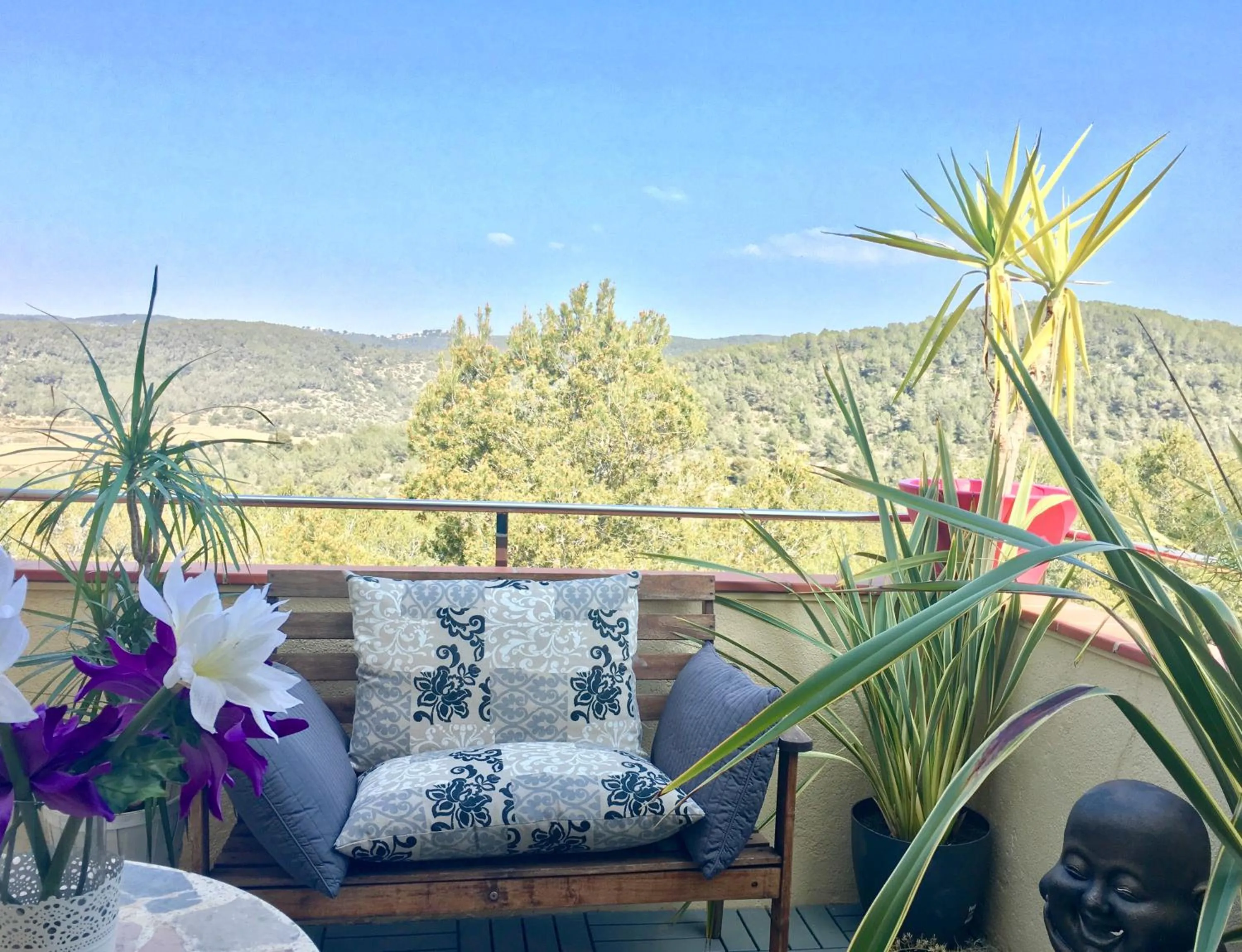 Balcony/Terrace in Panoramic Apartments Sitges